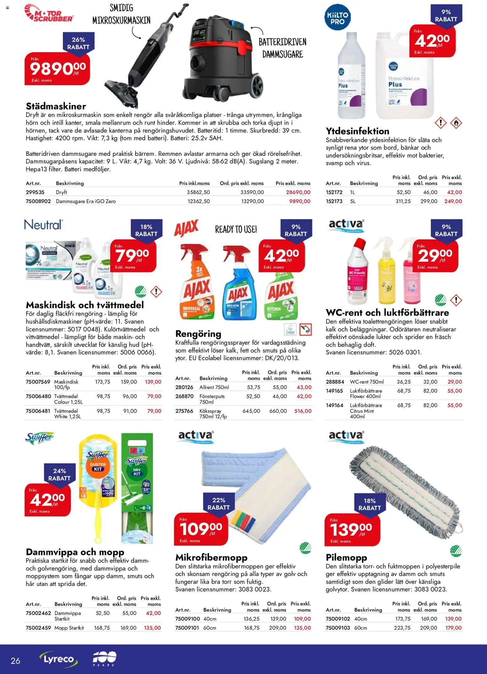 Lyreco reklamblad aktuell från 21/09/2026 | Sida: 26