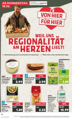 Kaufland Prospekt Dossenheim ab 15.06.2026 gültig