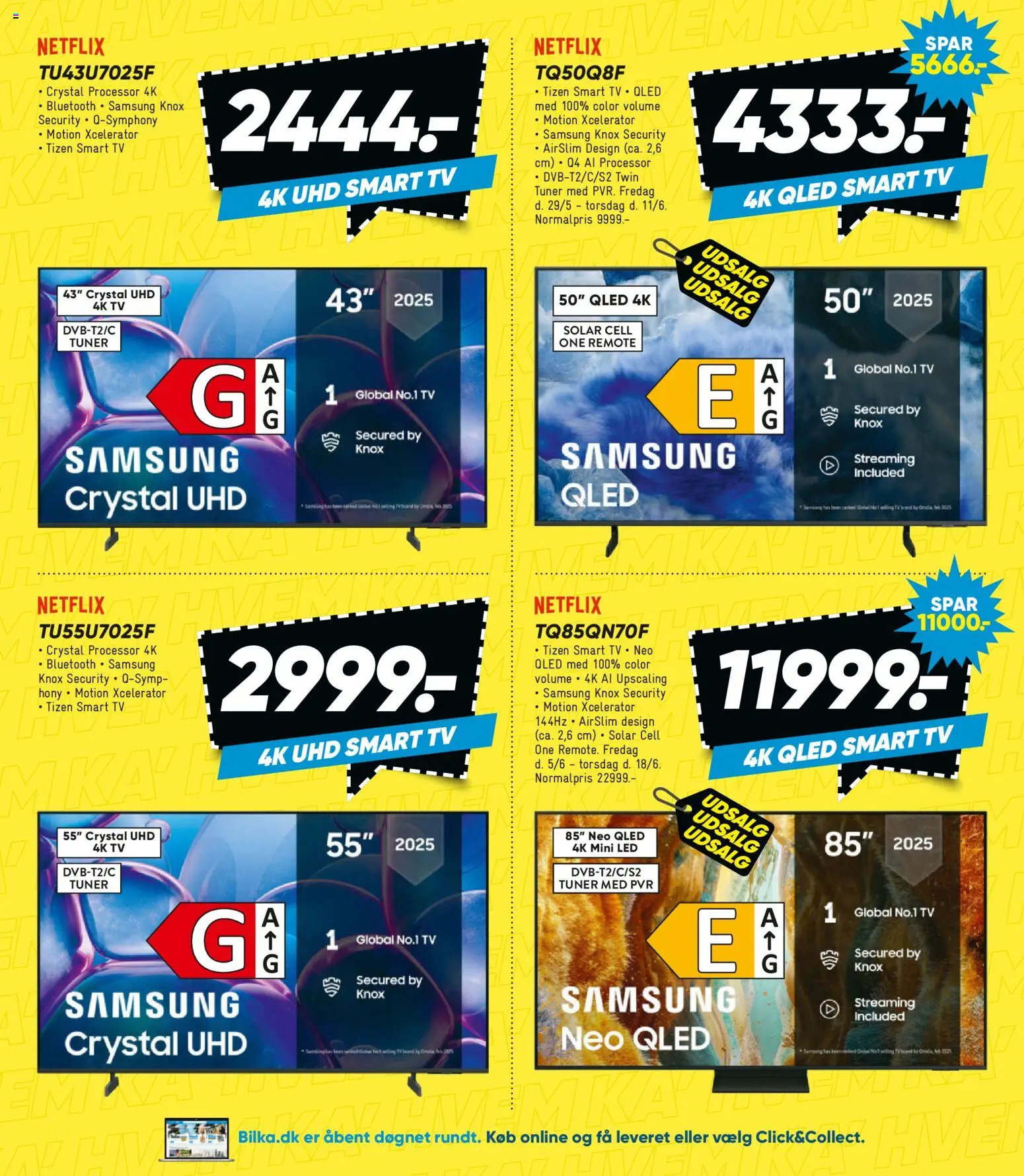 Bilka tilbudsavis – gyldig fra 05.06.2026 | Side: 11 | Produkter: Processor, Smart TV, TV Tuner, TV