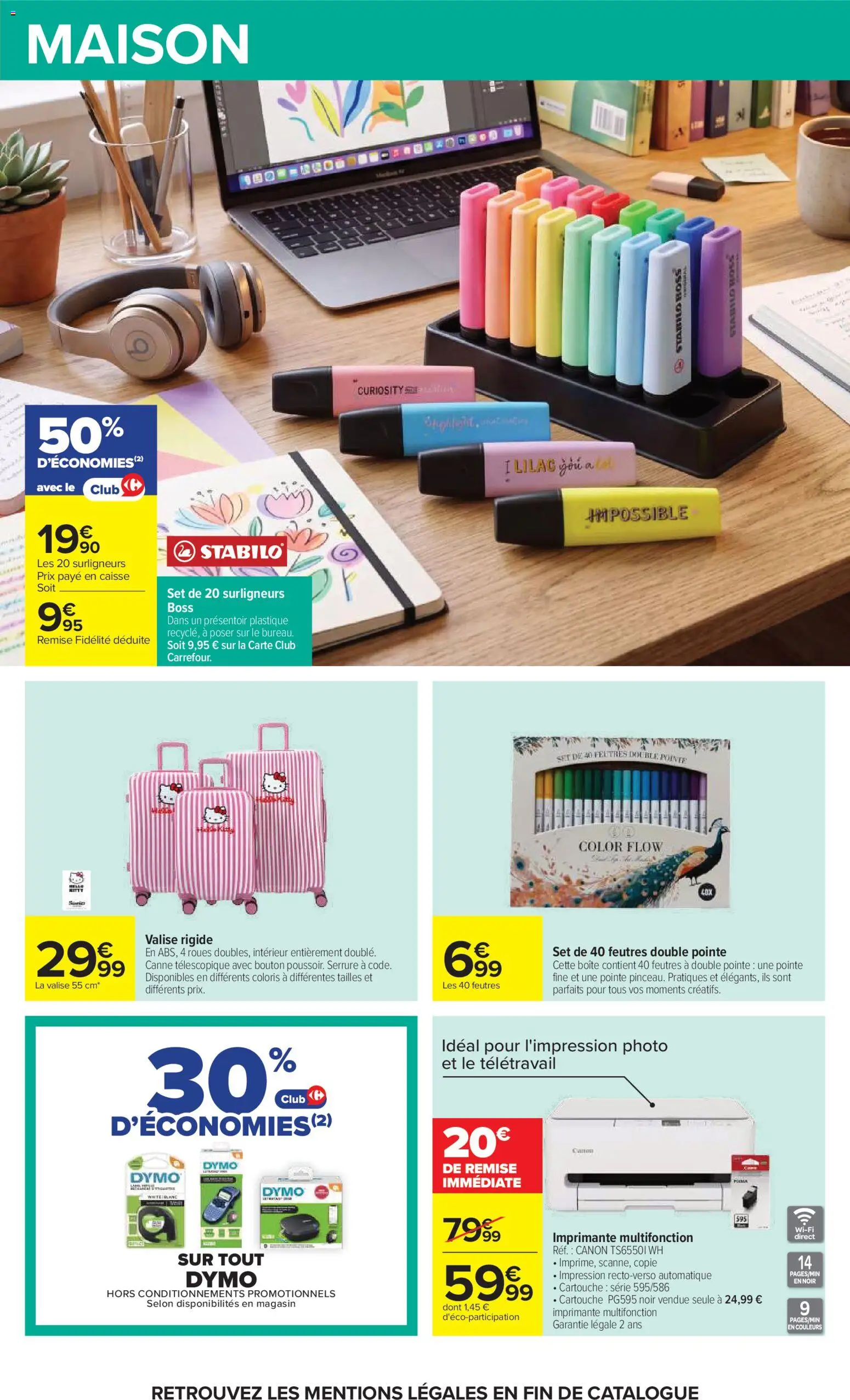{H1} | Page: 55 | Produits: Imprimante multifonction, Impression, Valise rigide, Cartouche