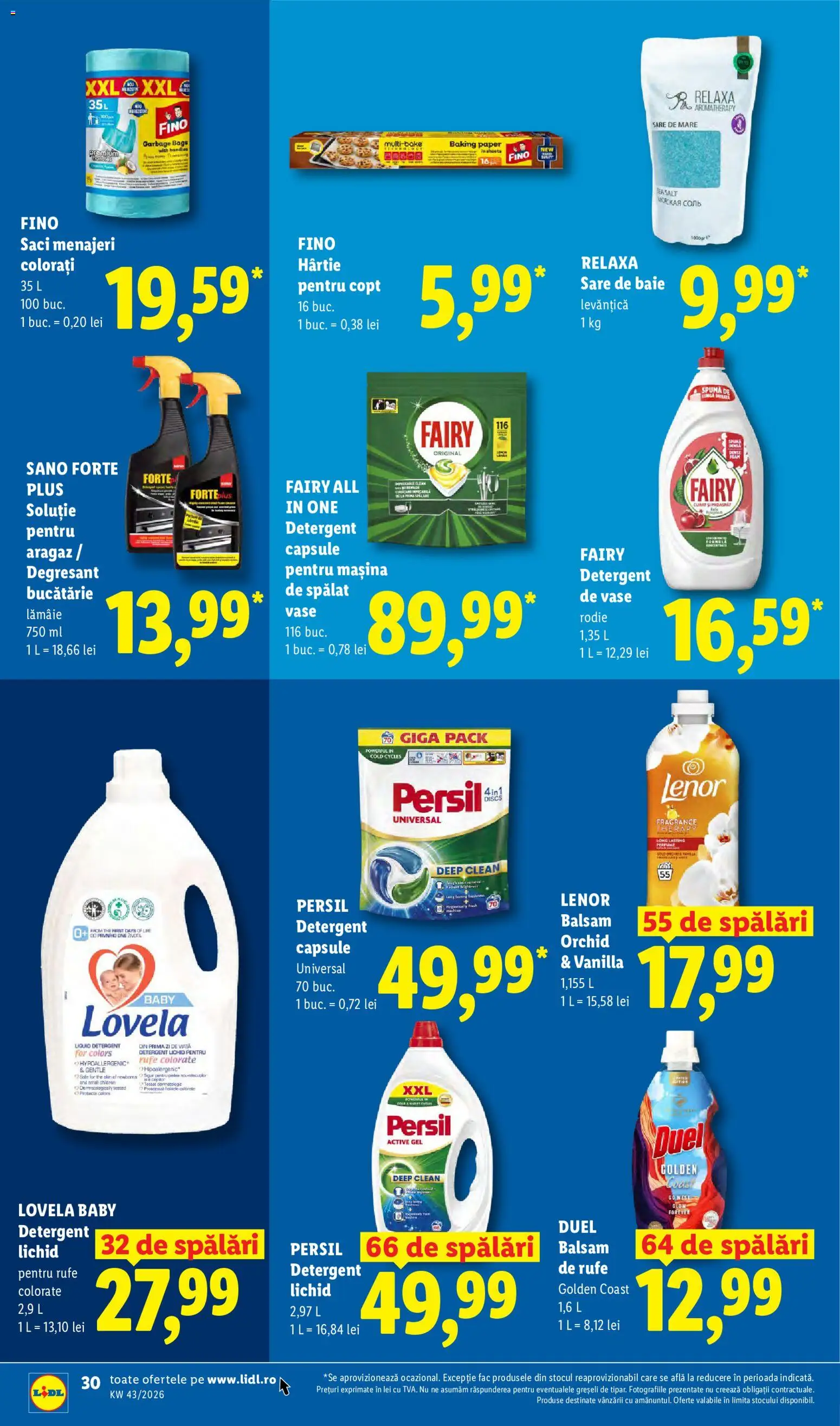 Noul catalog Lidl – valabil de la 19.10.2026 | Pagină: 30