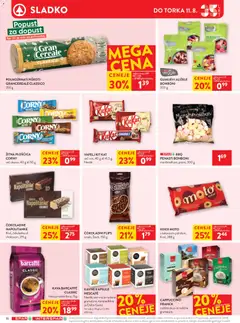 Spar katalog akcije – veljaven od 05.08.2026 | Stran: 22 | Izdelki: Napolitanke, Bonboni, Flips, Piskoti