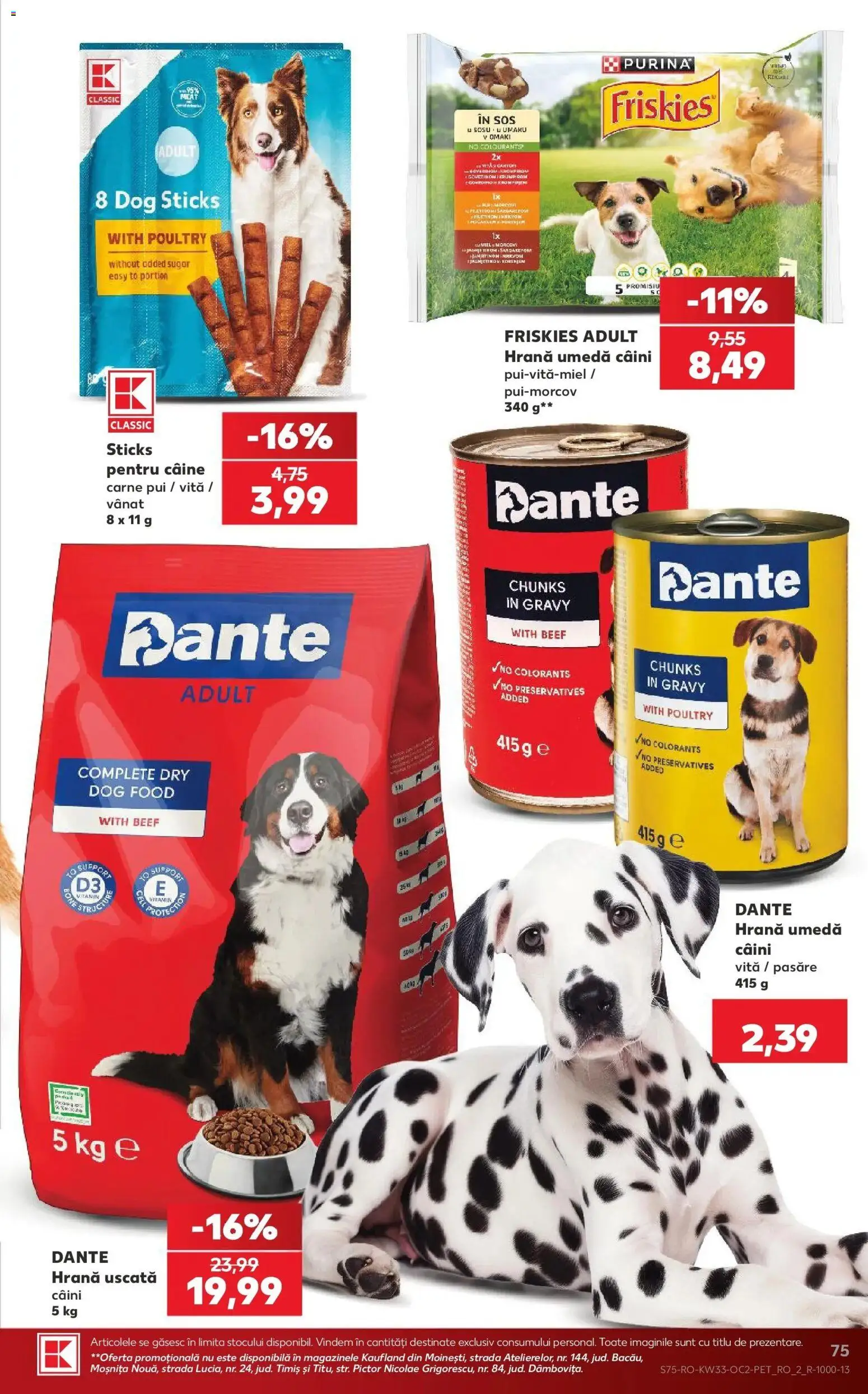 Kaufland Satu Mare 12.08.2026 - Revista si Oferta | Pagină: 75 | Produse: Vită, Pui, Sos