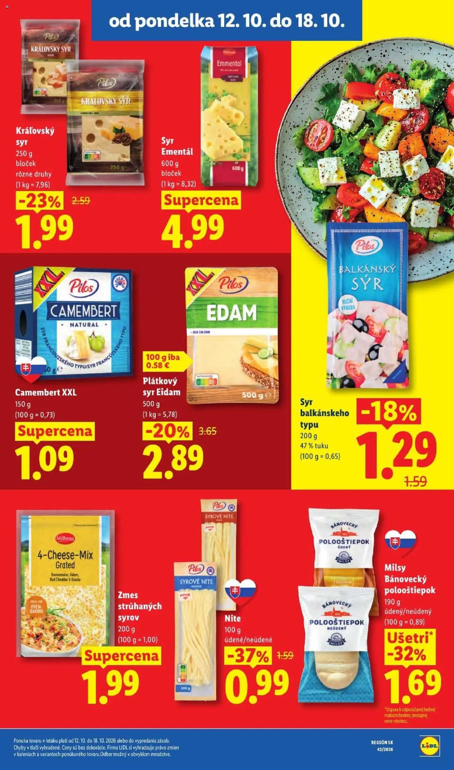 Nové Lidl akcie – leták je platný od 12.10.2026 | Strana: 51