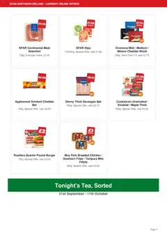 Preview of Spar - Offers valid from 21/09/2026 | Page: 3