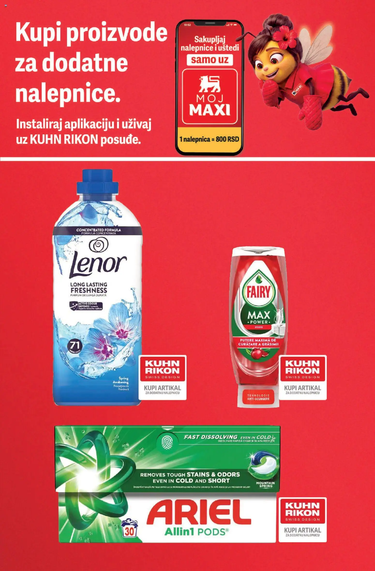 Maxi katalog - važi od 29.10.2026 | Strana: 6 | Proizvode: Ariel, Lenor