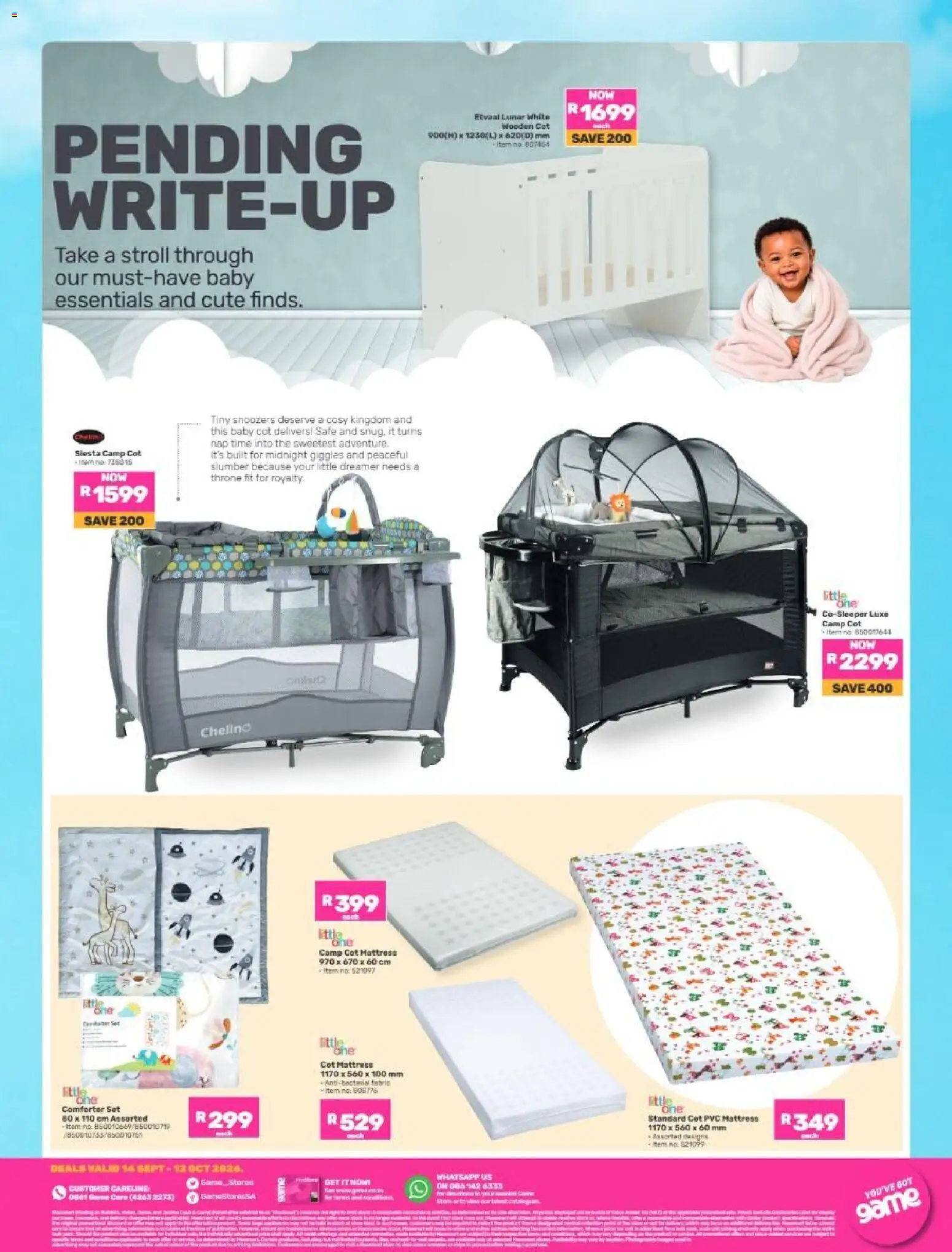 New Game catalogue – valid from 14/09/2026 | Page: 11 | Products: Mattress