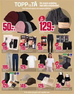 MÖSSA - BEANIE BASIC, LUE. 100% akryl. Barn/Vuxen. - Förhandsvisning av reklamblad från butik ÖoB aktuell från 28/09/2026 | Sida: 7 | Produkter: T-shirt, Shorts, Scarf, Tights