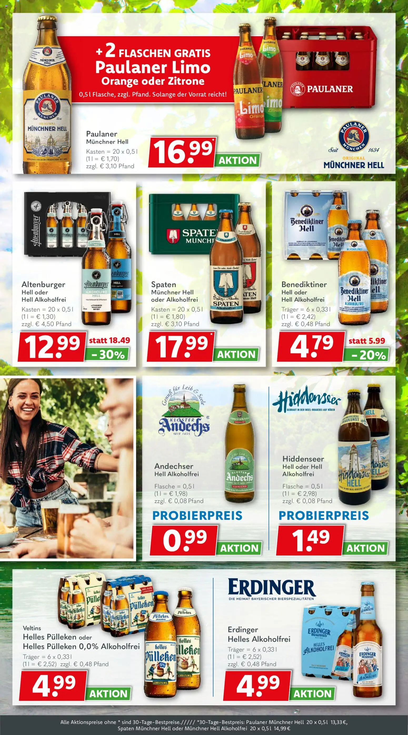 Getränkeland Prospekt – gültig ab 03.08.2026 | Seite: 5 | Produkte: Helles pulleken, Erdinger, Burger, Veltins