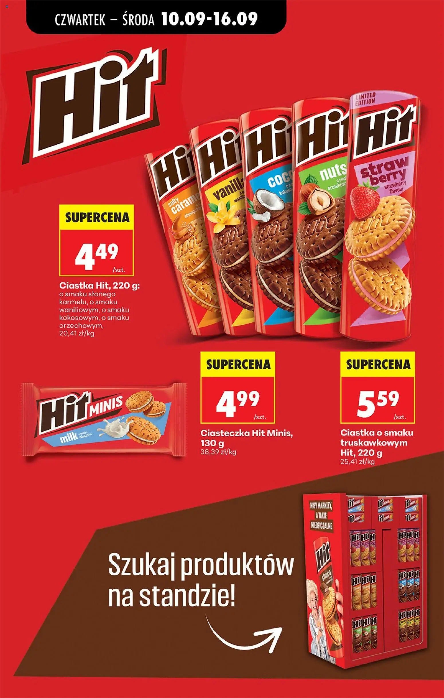 Biedronka gazetka od czwartku od 10.09.2026 | Strona: 77 | Produkty: Ciastka, Ciasteczka