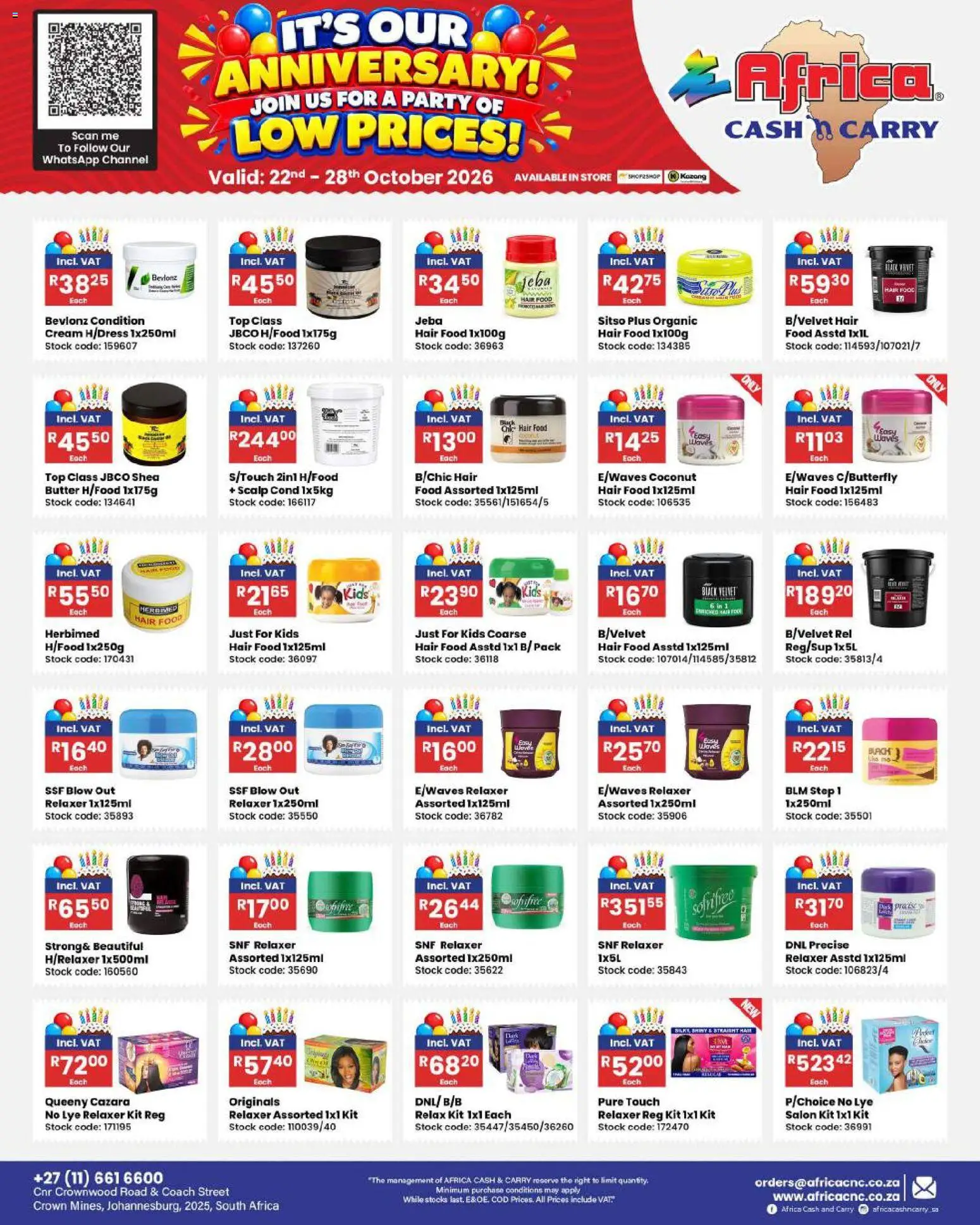 New Africa Cash & Carry catalogue – valid from 22/10/2026 | Page: 3
