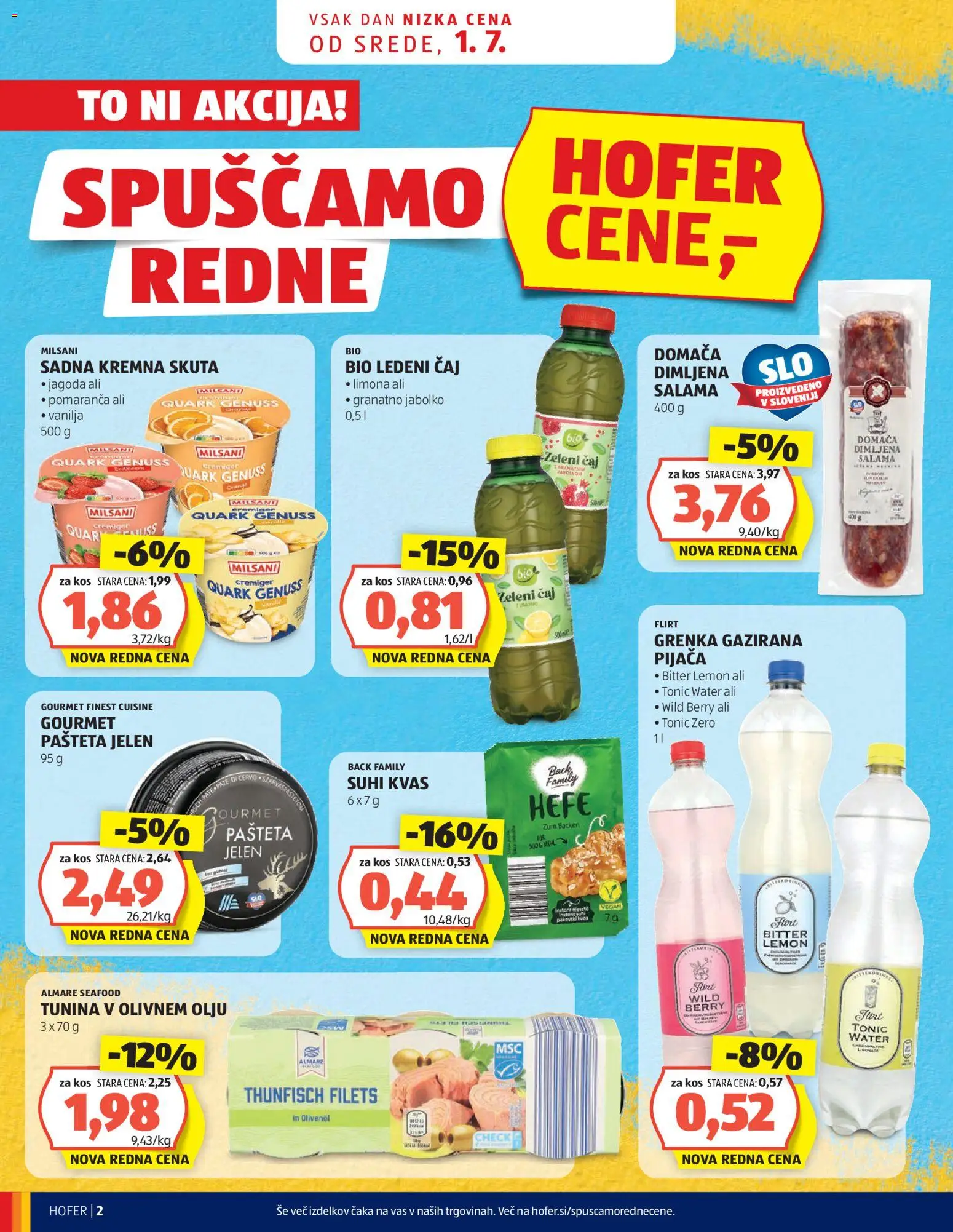 Hofer SI katalog | vrijedi od 01.07.2026 | Stranica: 2