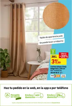 Vista previa Leroy Merlin catálogo válido desde el 26.05.2026 | Página: 82 | Productos: Cortina, Teléfono