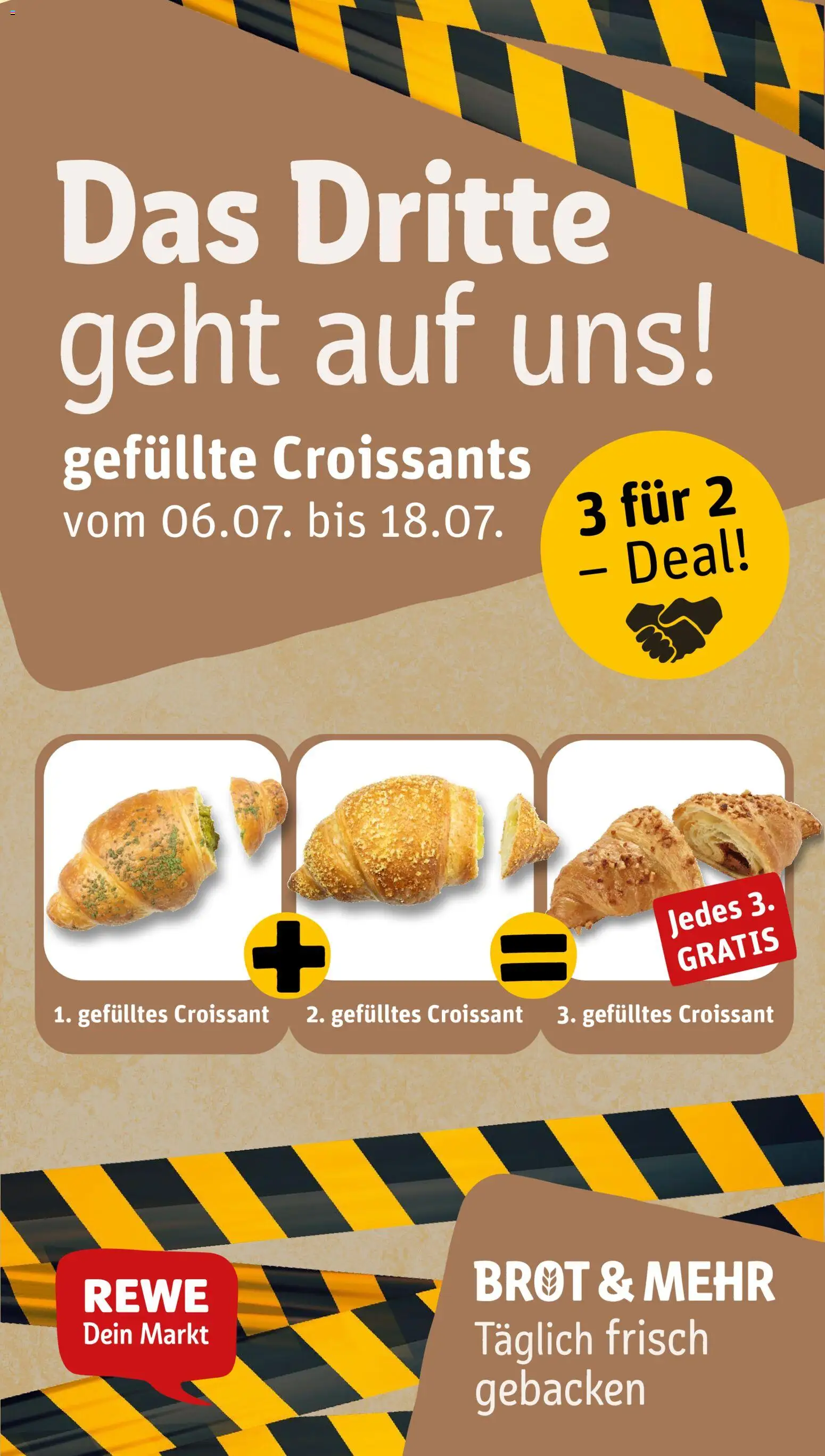 Rewe ihr Kaufpark Prospekt – gültig ab 13.07.2026 | Seite: 28 | Produkte: Croissant, Brot