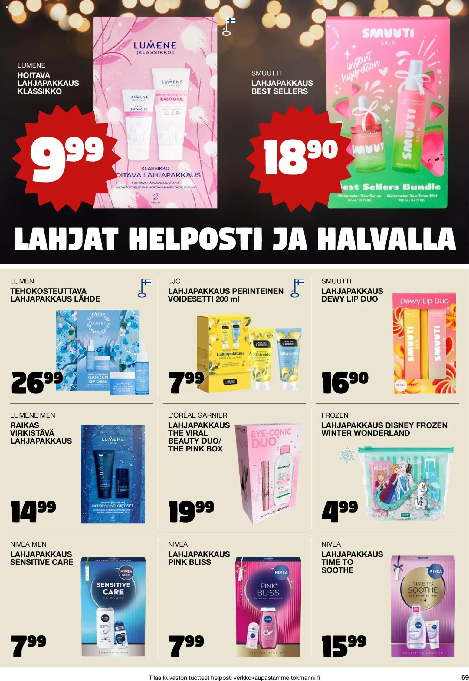 Tokmanni Joulukuvasto 2026 – voimassa 26/10/2026 alkaen | Sivu: 69