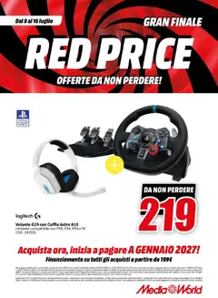 Anteprima del volantino Media World volantino valido a partire dal 09/07/2026 | Pagina: 20 | Prodotti: PC