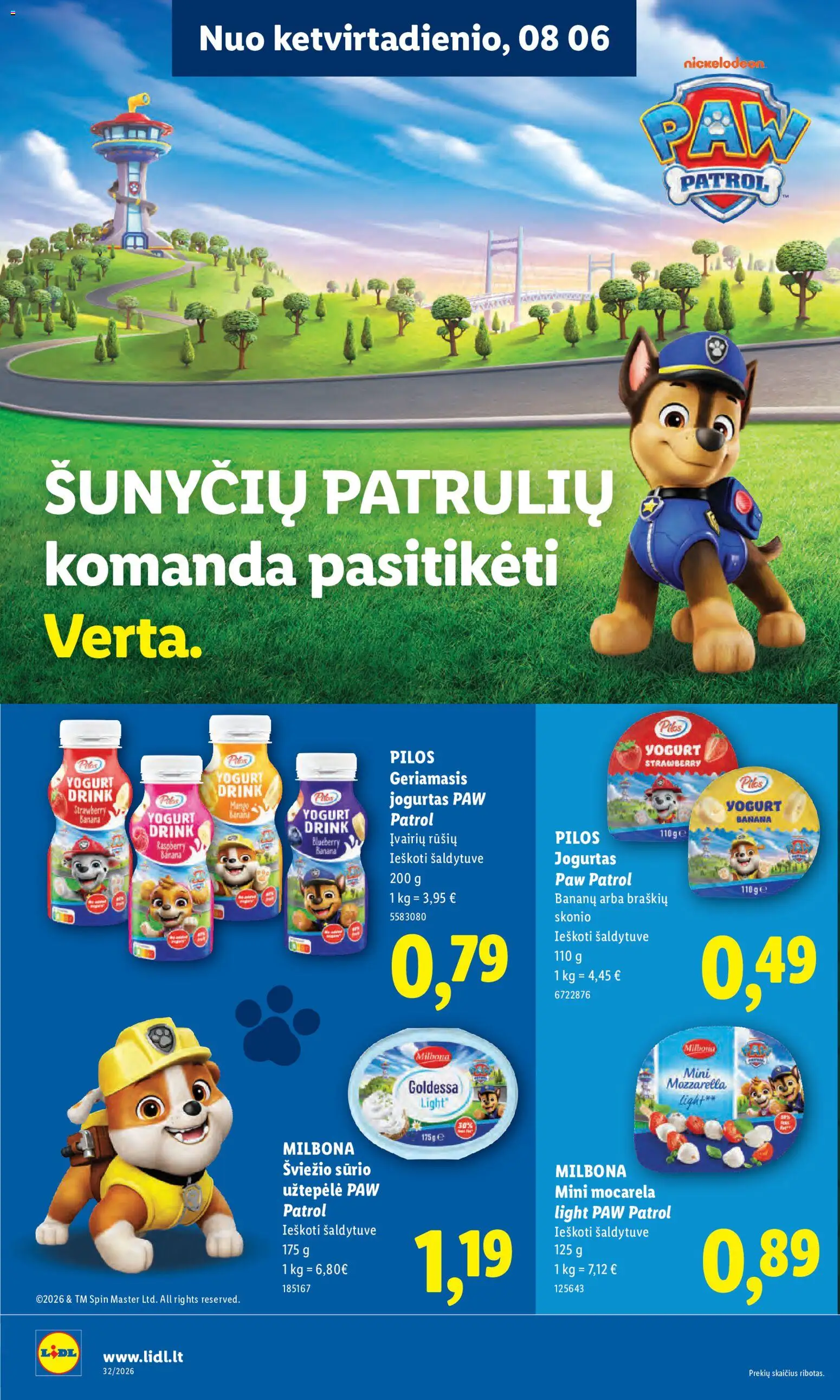 LIDL akcijos nuo 2026.07.20 | Puslapis: 8 | Prekių: Kuprinė