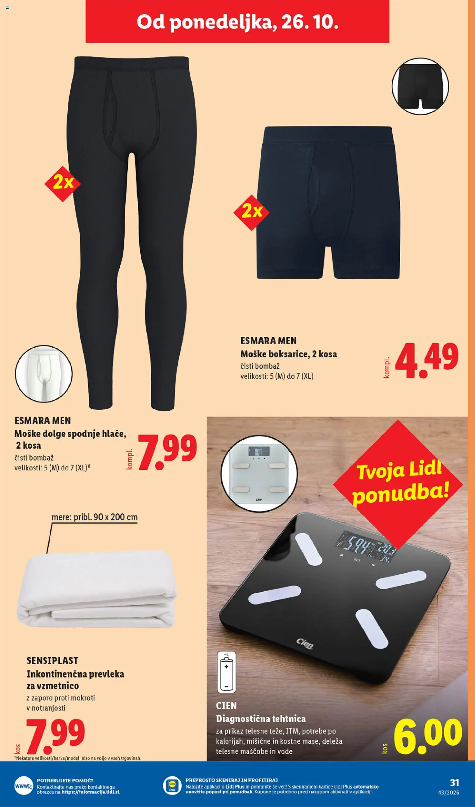Novi Lidl katalog ponudbe – veljaven od 22.10.2026 | Stran: 55