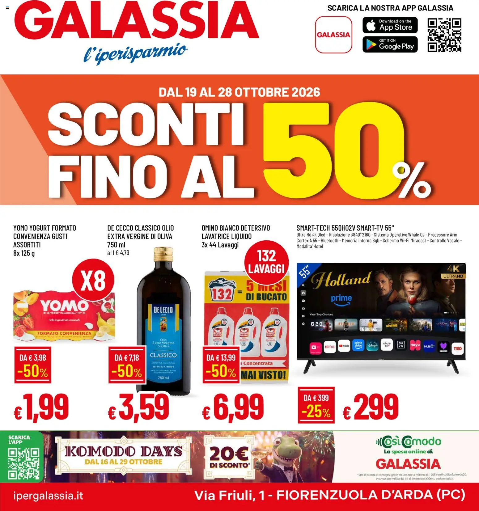 Volantino Galassia del 19/10/2026 | Pagina: 1