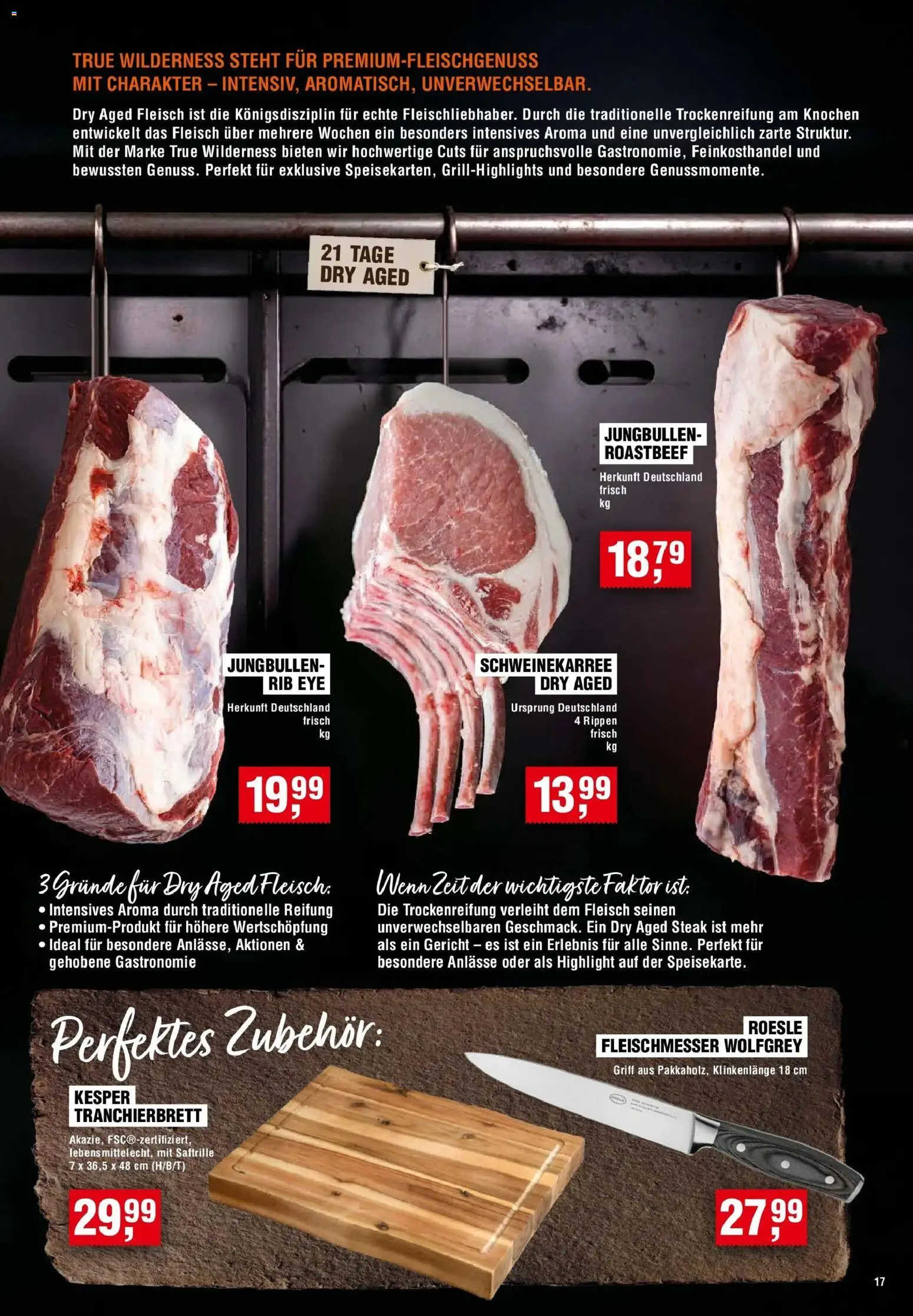 Edeka Prospekt Offenburg – gültig ab 20.08.2026 | Seite: 17 | Produkte: Roastbeef, Steak, Fleisch