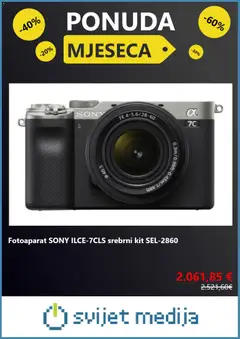 Svijet medija Katalog - Pregled kataloga iz trgovine Svijet medija, vrijedi od 03.06.2026 | Stranica: 3 | Proizvodi: Fotoaparat