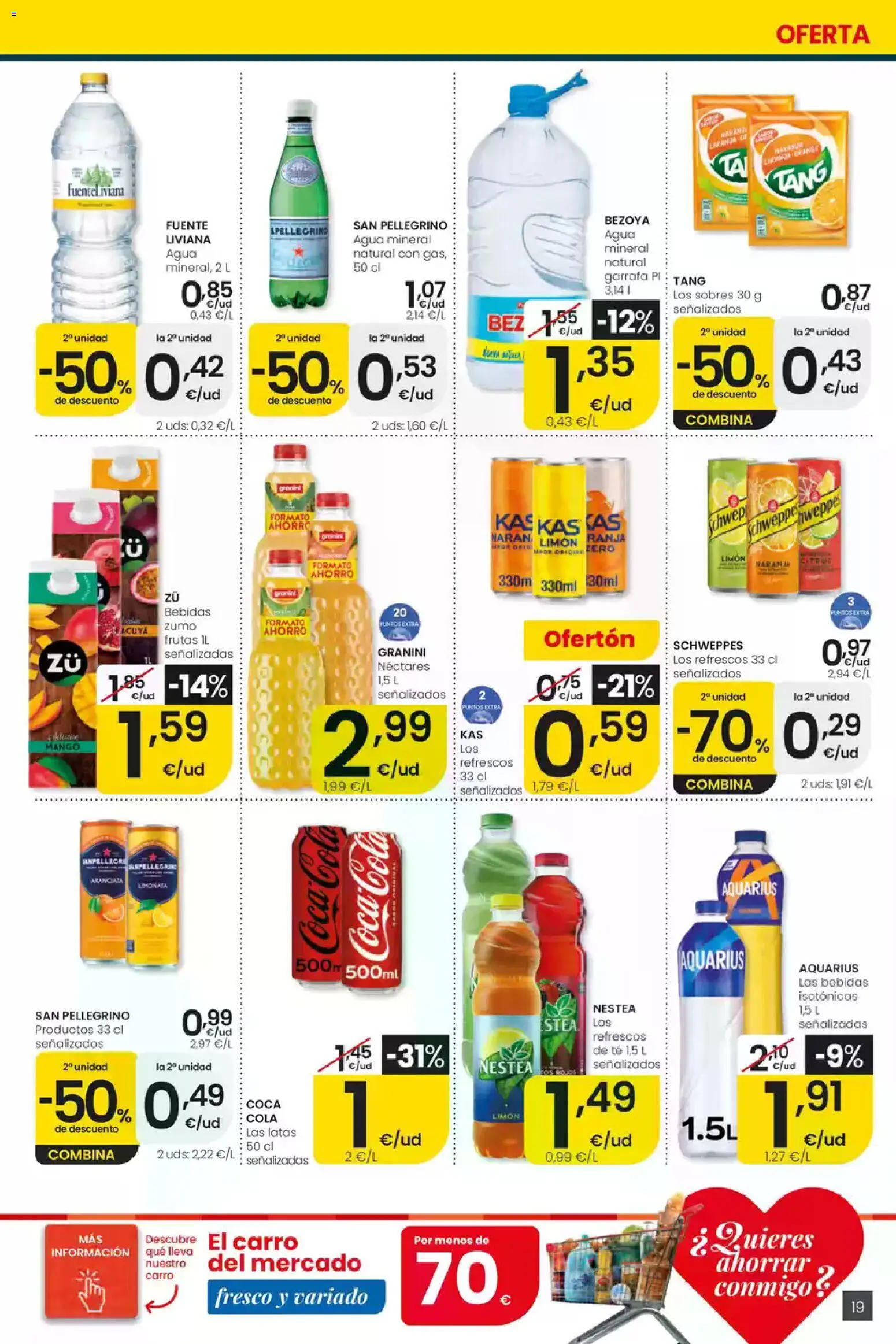 Eroski folleto Center │ válido desde el 16/07/2026 | Página: 19 | Productos: Ροζ πιπέρι, Té, Ρούτερ, Agua mineral