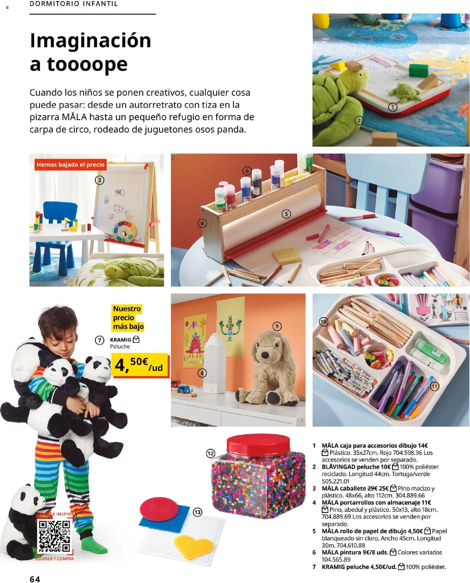 Catálogo IKEA Accesorios y decoración │ válido desde el 01/02/2026 | Página: 64 | Productos: Carpa, Almacenaje, Caja