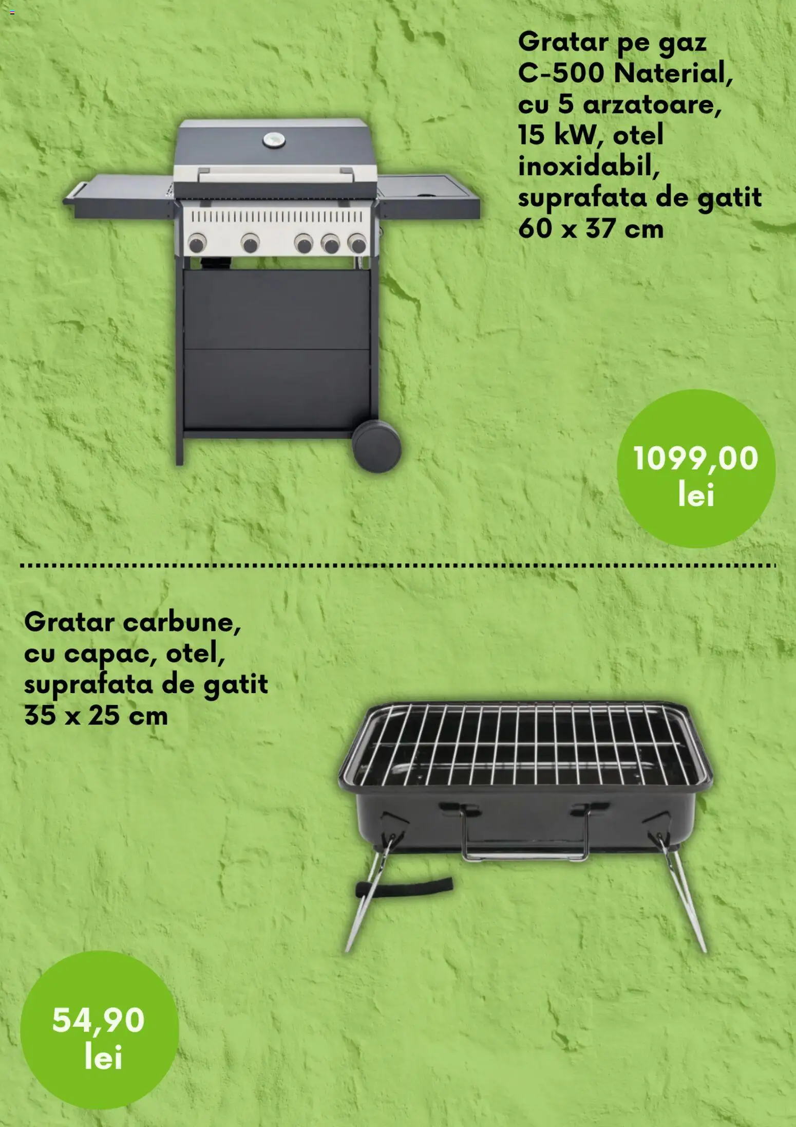 Noul catalog Leroy Merlin – valabil de la 08.05.2026 | Pagină: 3 | Produse: Grătar