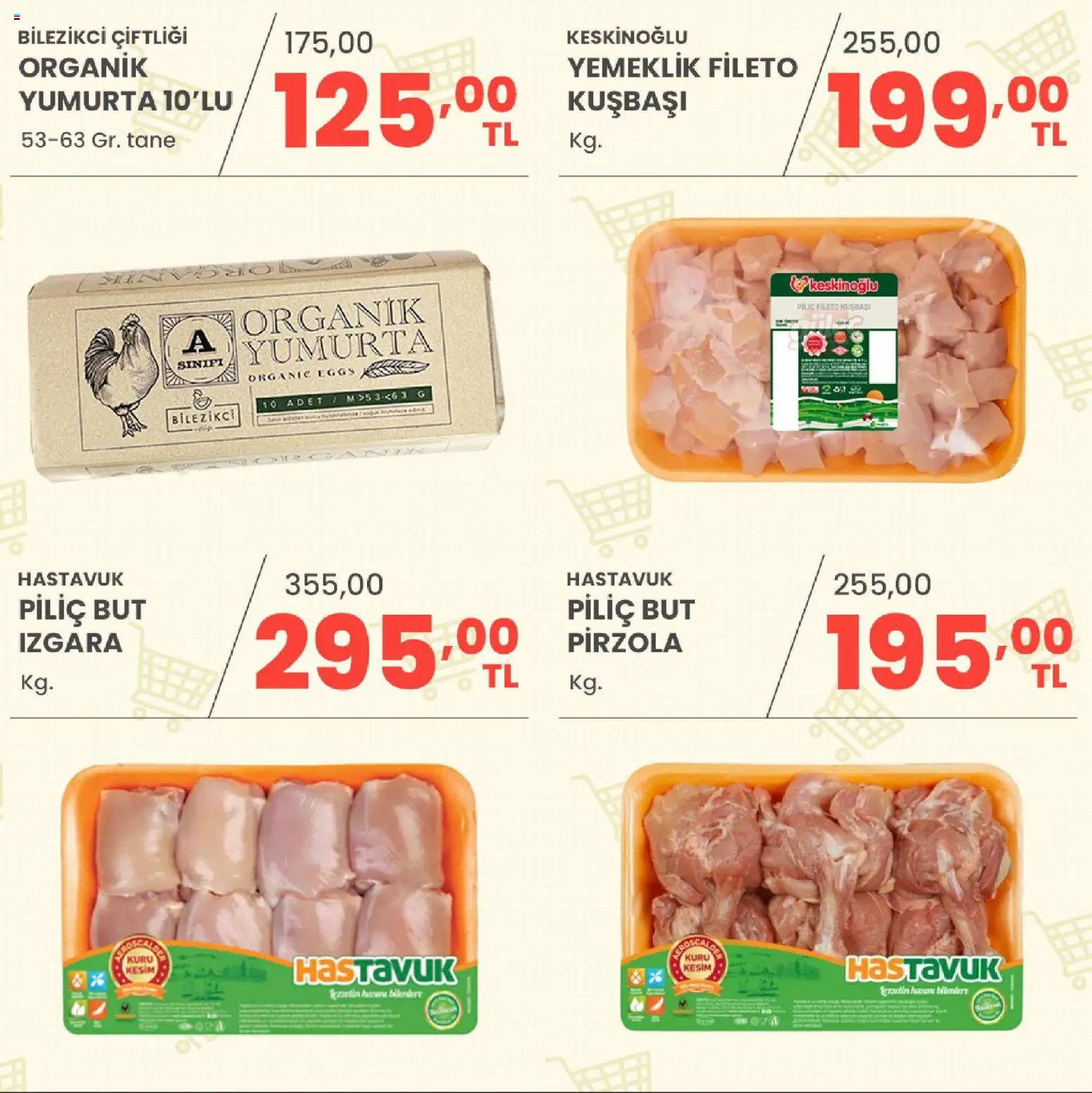 Sarıyer Katalog - 07 Ağustos 2026 tarihinden itibaren geçerlidir | Sayfa: 5 | Ürünler: Yumurta, Piliç, Pirzola, Izgara