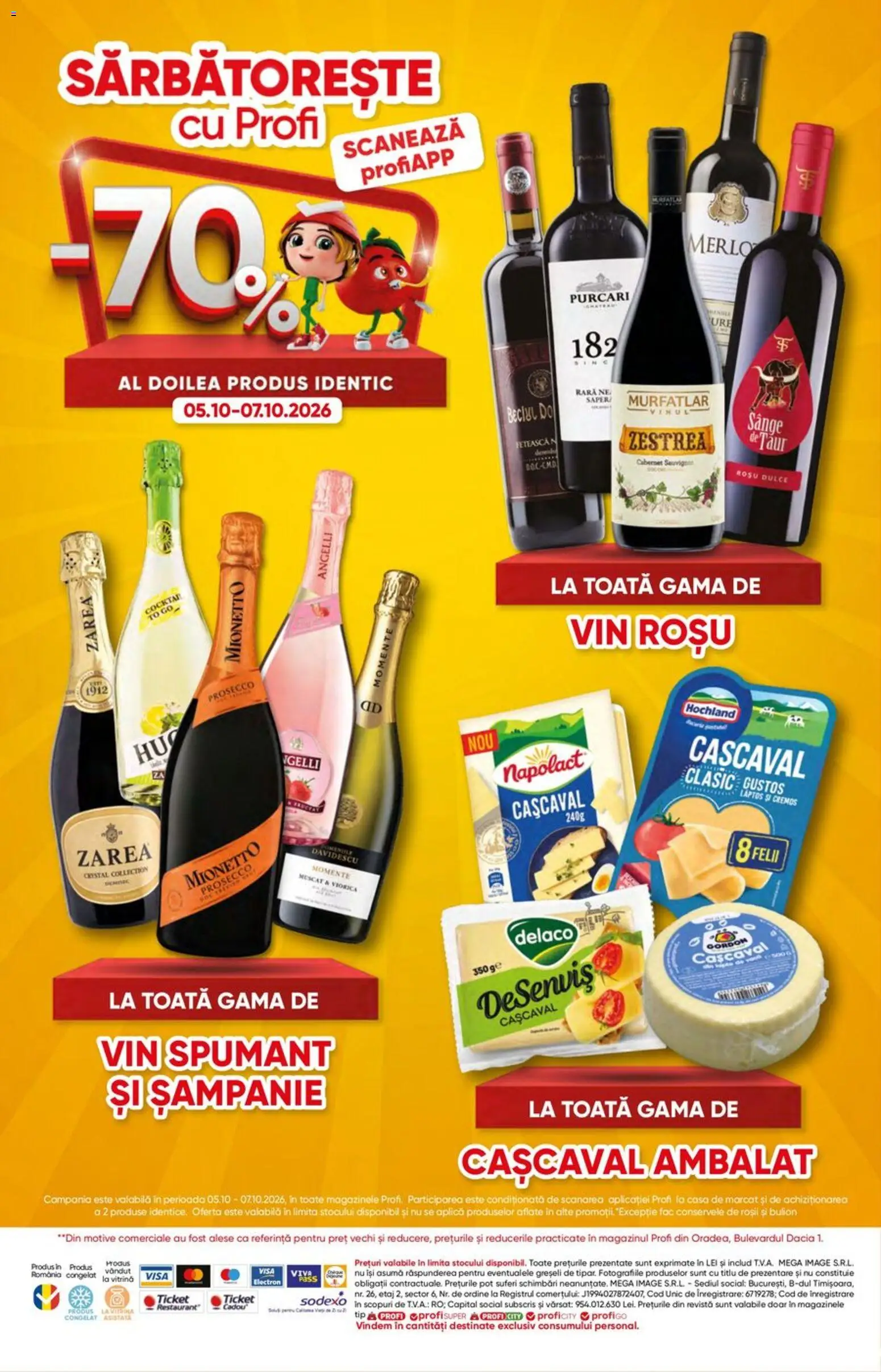 Noul catalog Profi – valabil de la 01.10.2026 | Pagină: 6 | Produse: Vitrină, Cașcaval, Sauvignon, Tip