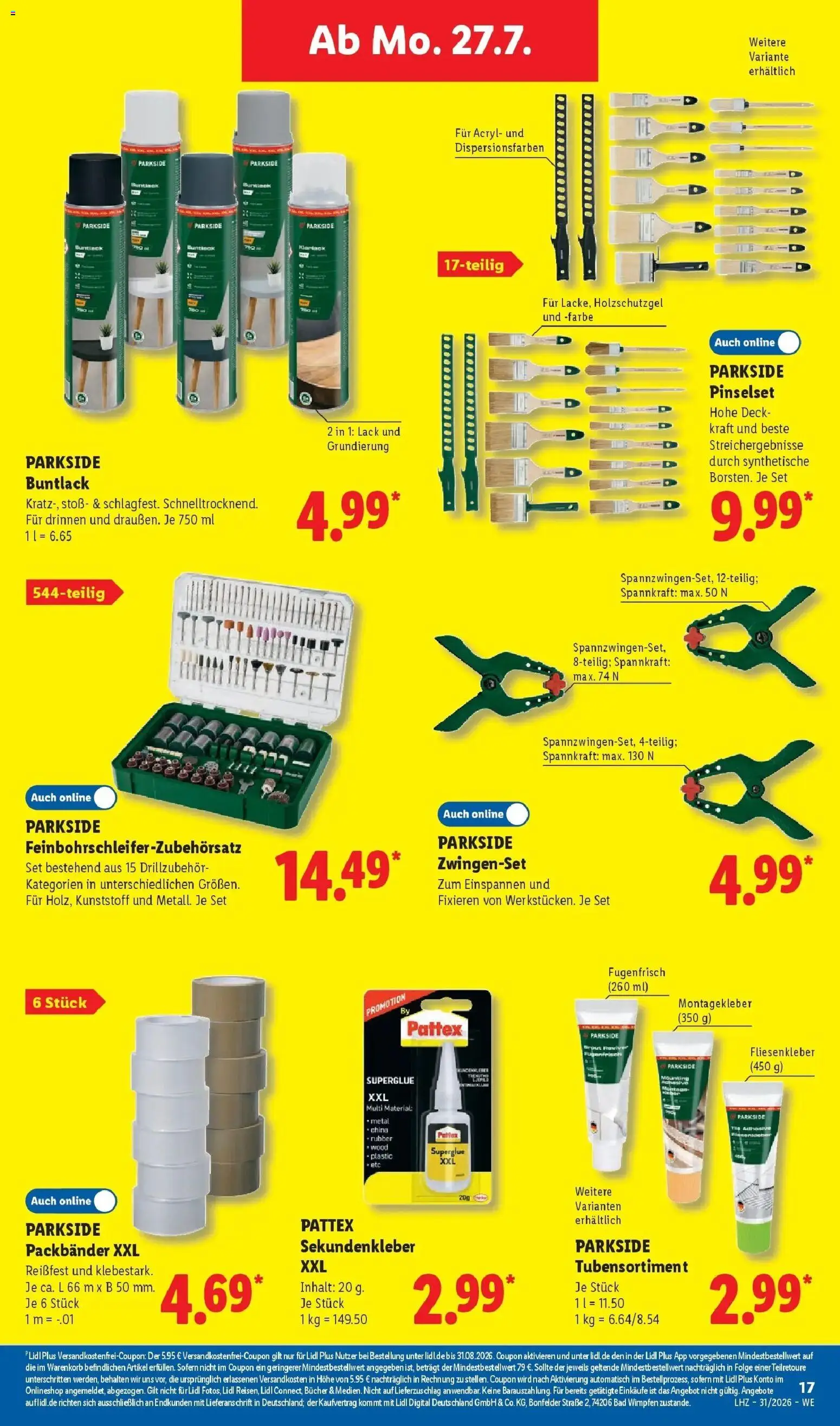 Lidl Prospekt Künzell – gültig ab 27.07.2026 | Seite: 33 | Produkte: Bad