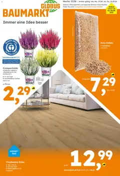 Globus Baumarkt Prospekt ab 07.09.2026 gültig