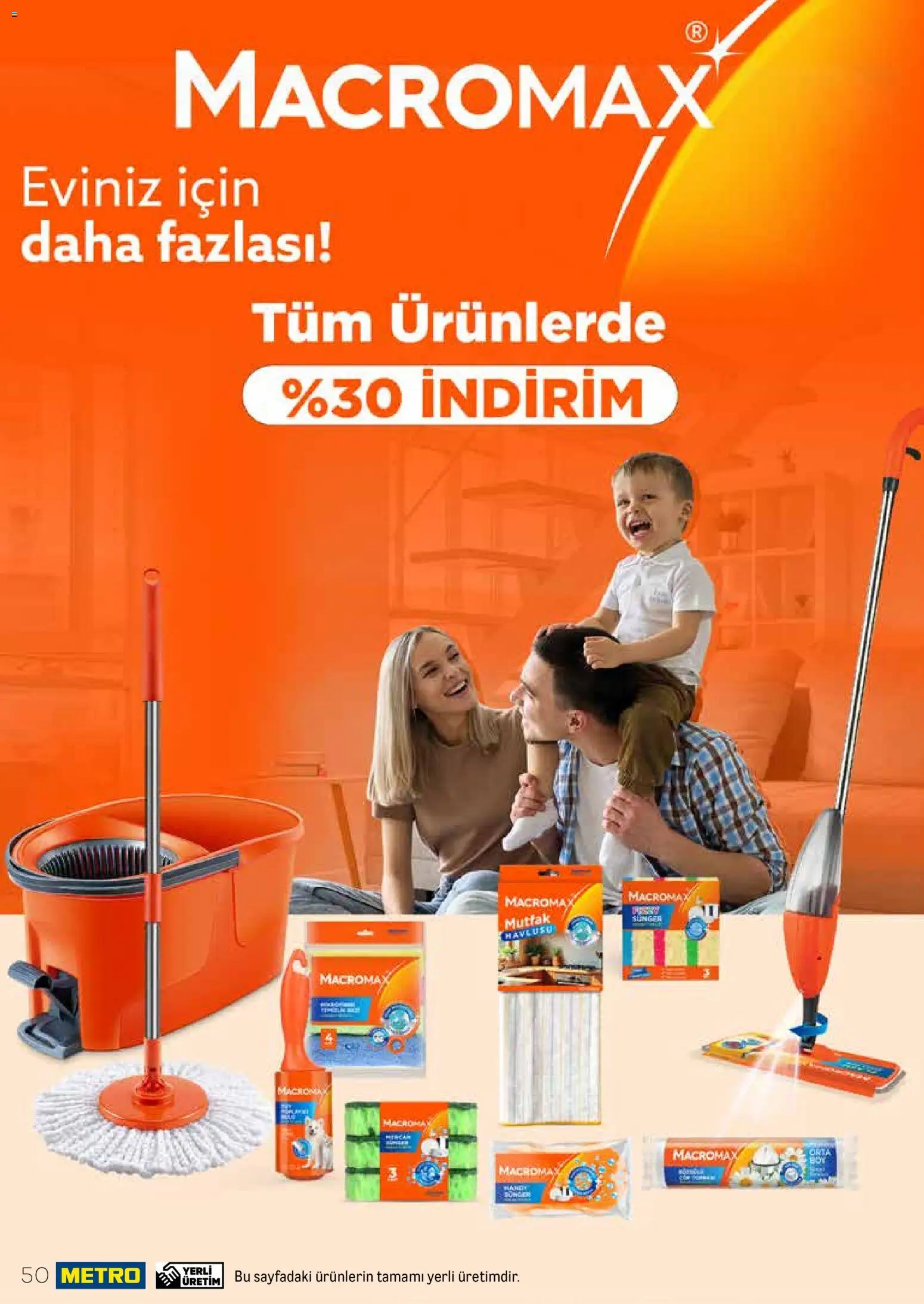 Metro - Temizlik | Kişisel bakım - 01 Temmuz 2026 tarihinden itibaren geçerlidir | Sayfa: 50