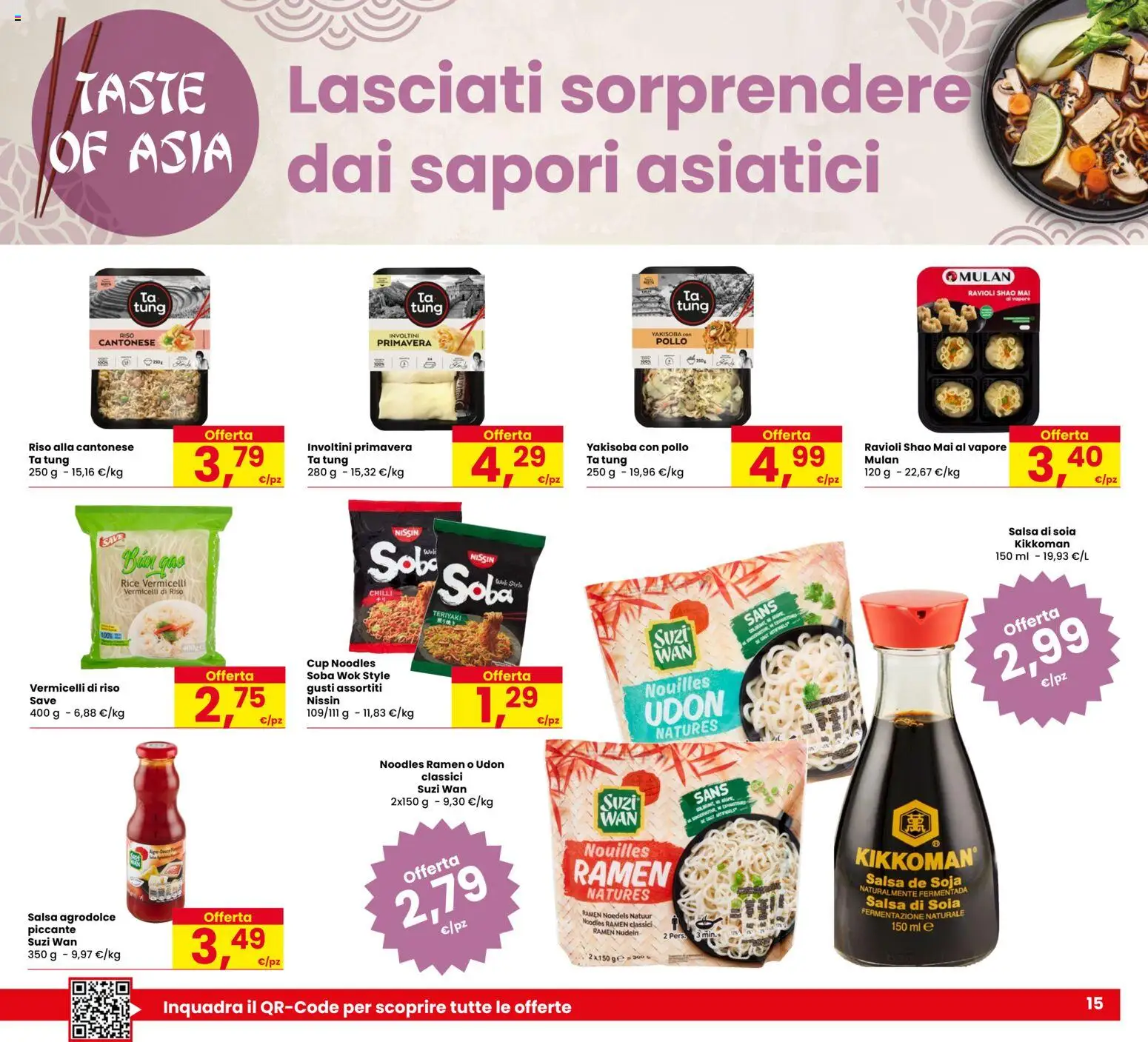 Volantino Despar del 09.04.2026 | Pagina: 15 | Prodotti: Pollo, Riso, Salsa, Ravioli
