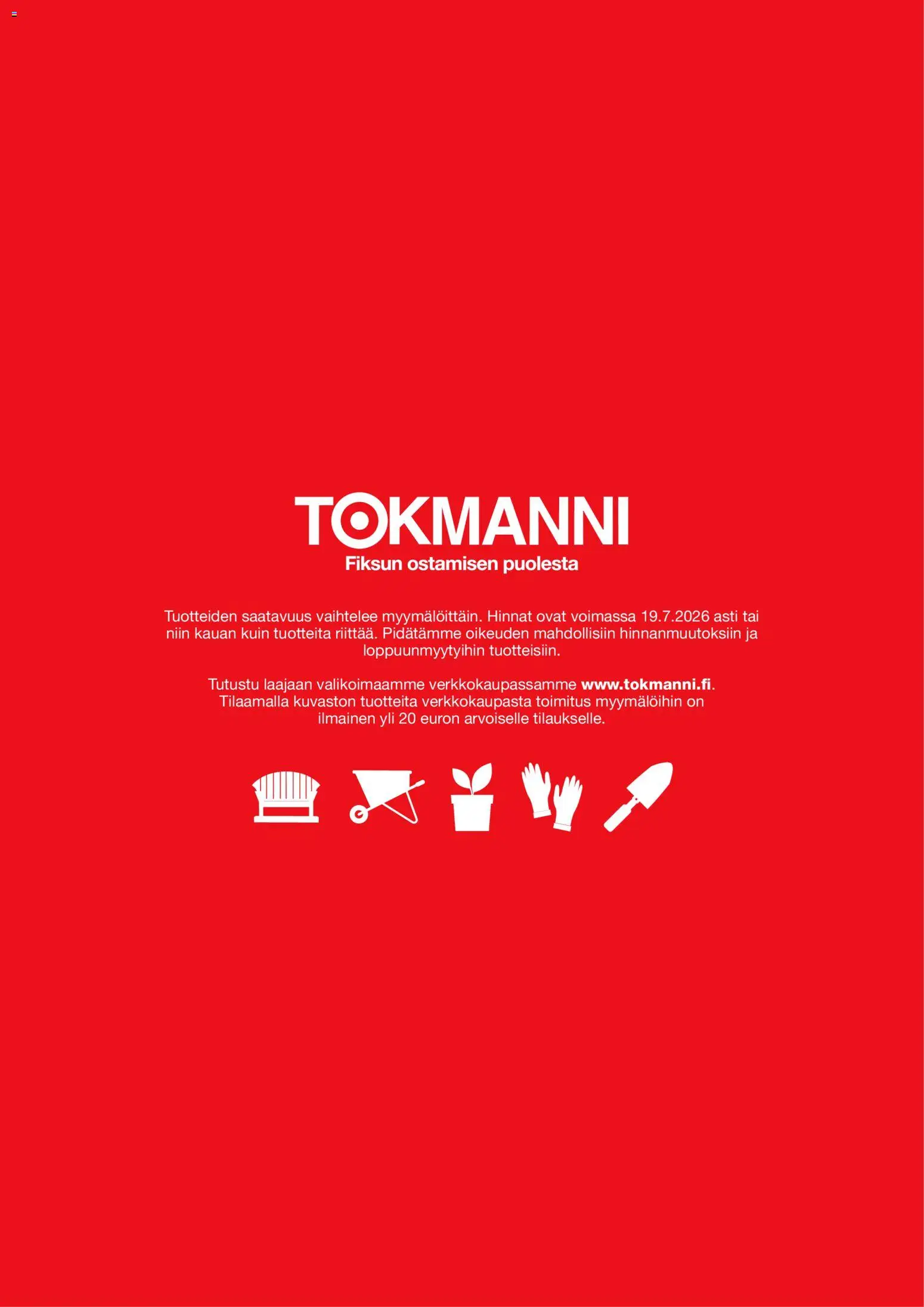 Tokmanni - Kesä 2026 – voimassa 02.04.2026 alkaen | Sivu: 100