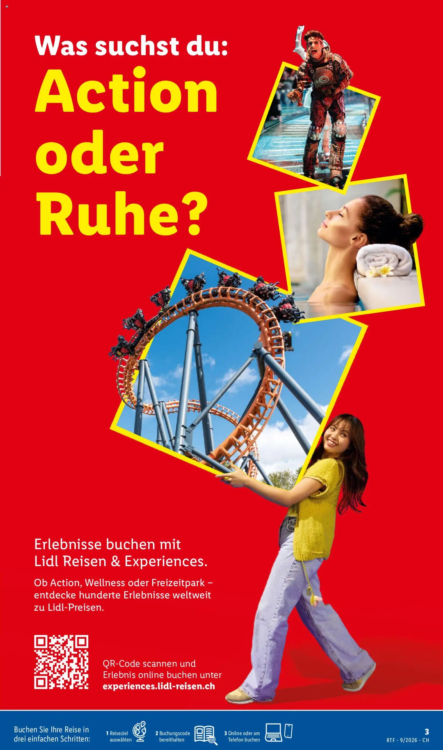 Lidl aktionen September/Oktober Reise-Highlights – gültig ab 14.09.2026 | Seite: 3