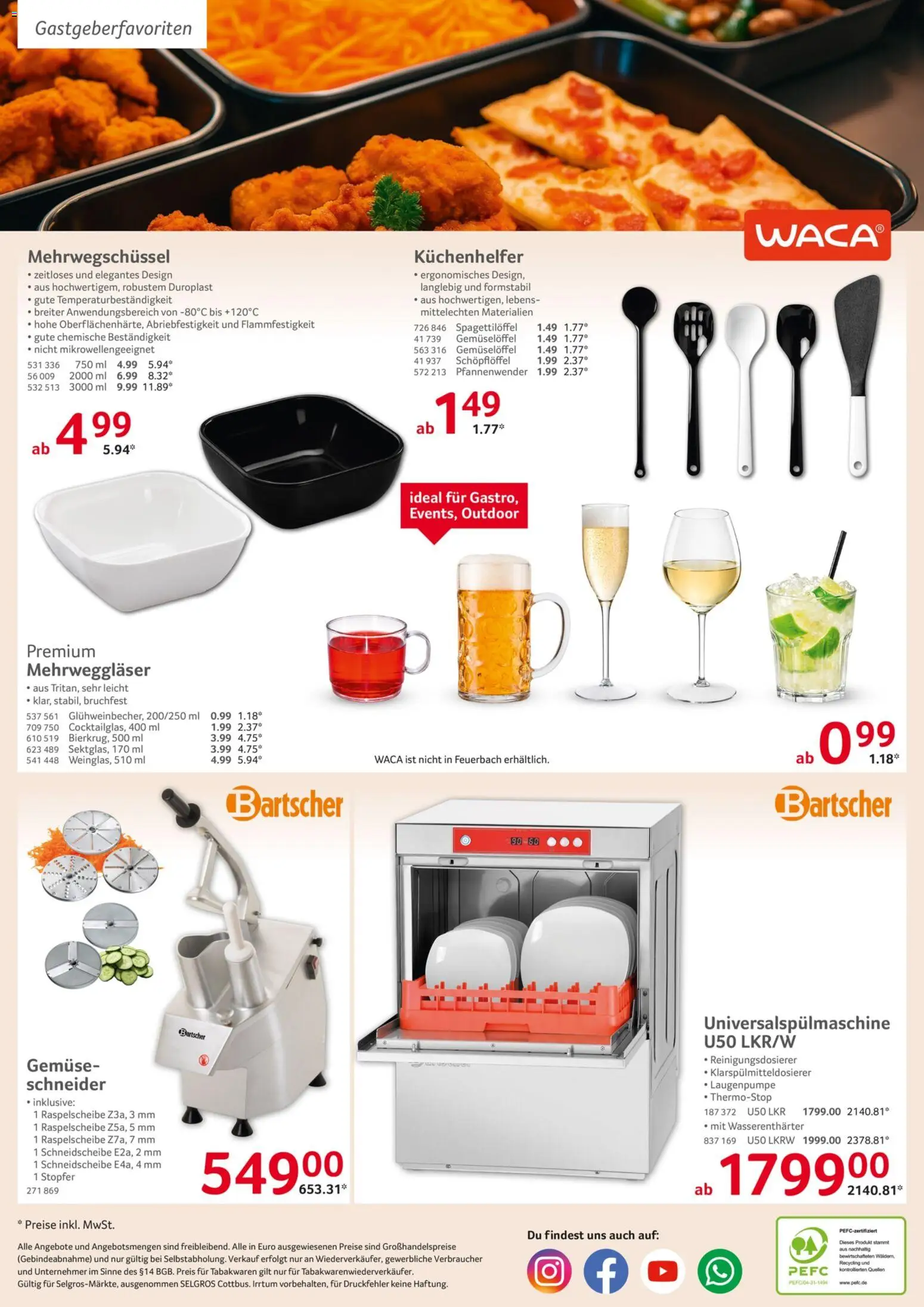 Selgros Gastro Angebote – gültig ab 01.10.2026 | Seite: 16 | Produkte: Gemüse