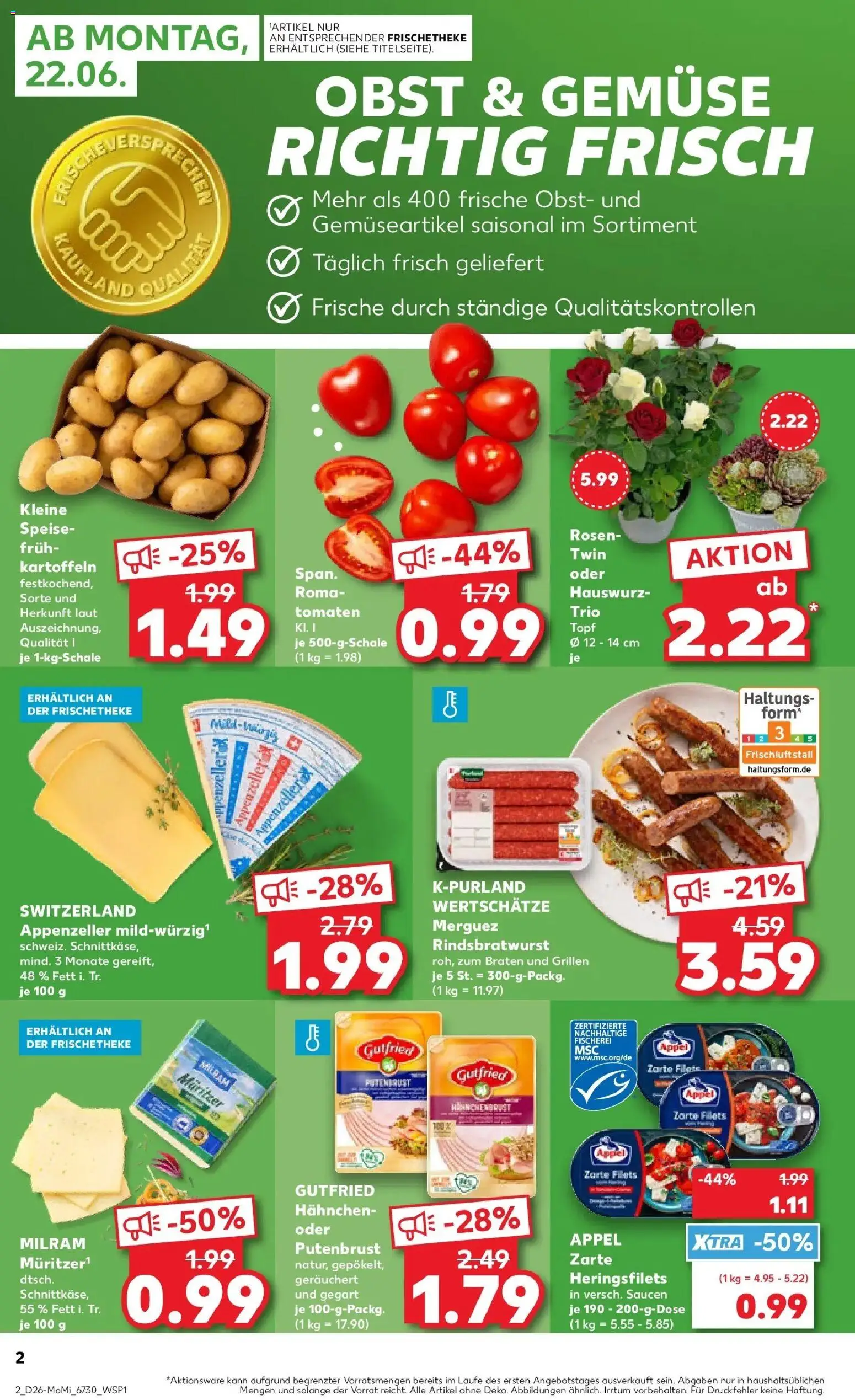 Kaufland Prospekt Apolda – gültig ab 22.06.2026 | Seite: 2