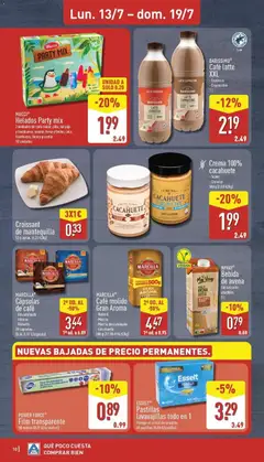 Vista previa Croissant de mantequilla, 53 g aprox. (6.23 €/kg) válido desde el 13/07/2026 | Página: 10