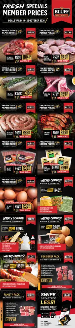 Bluff Meat Supply specials catalogue – valid from 19/10/2026