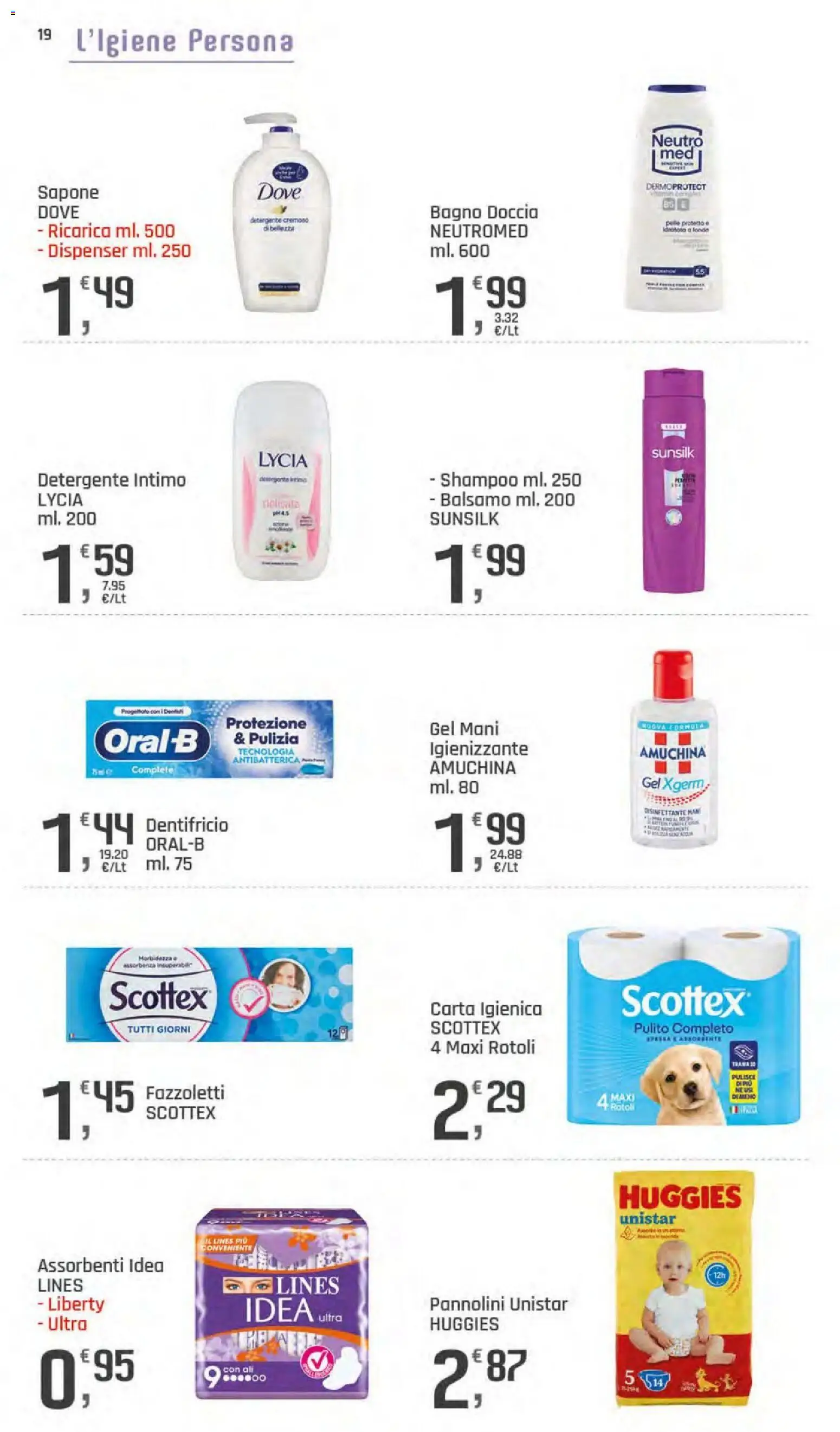 Volantino DOK del 11/09/2026 | Pagina: 19 | Prodotti: Balsamo, Sapone, Detergente, Bagno