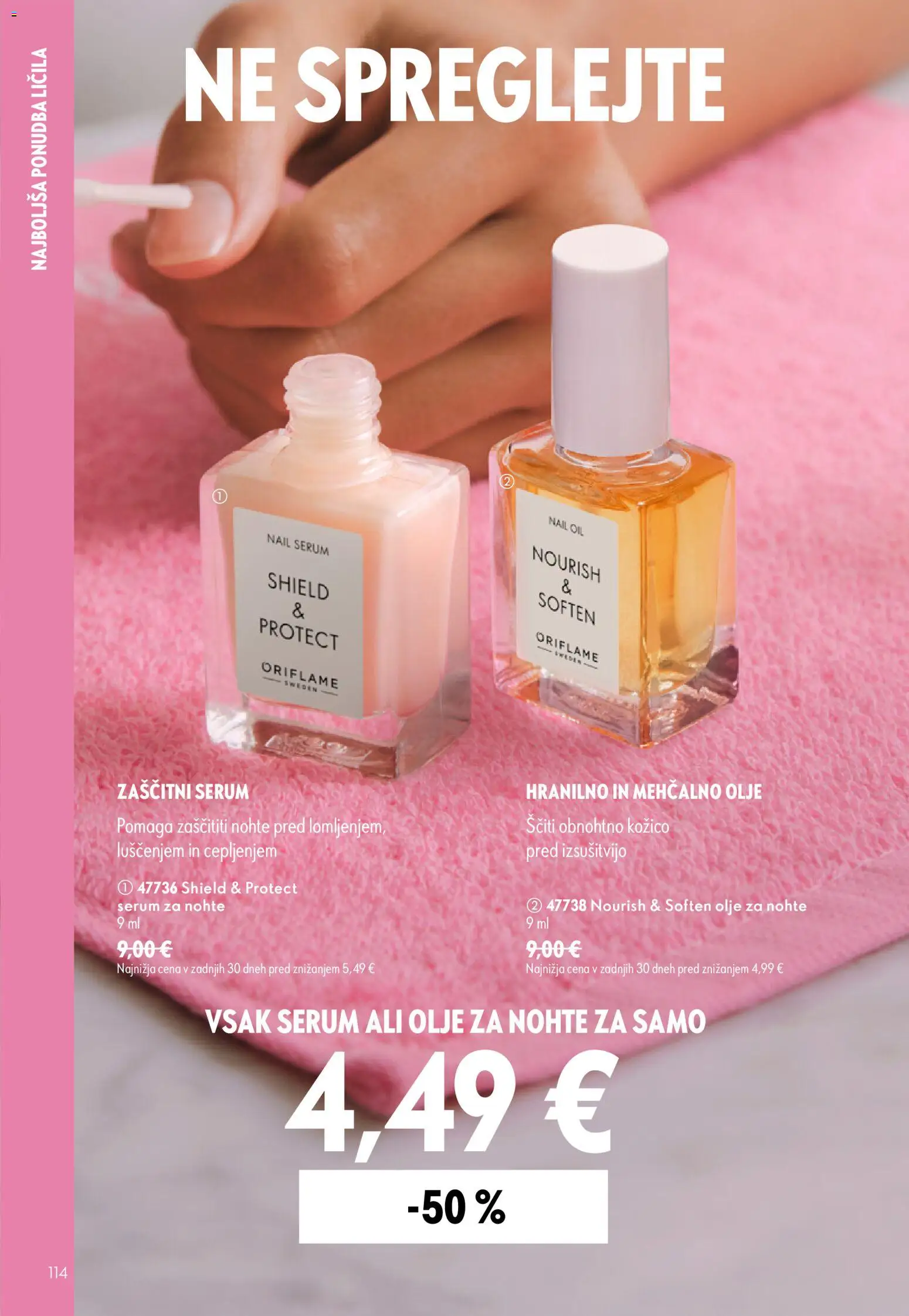 Novi Oriflame katalog ponudbe – veljaven od 16.09.2026 | Stran: 114 | Izdelki: Licila, Olje