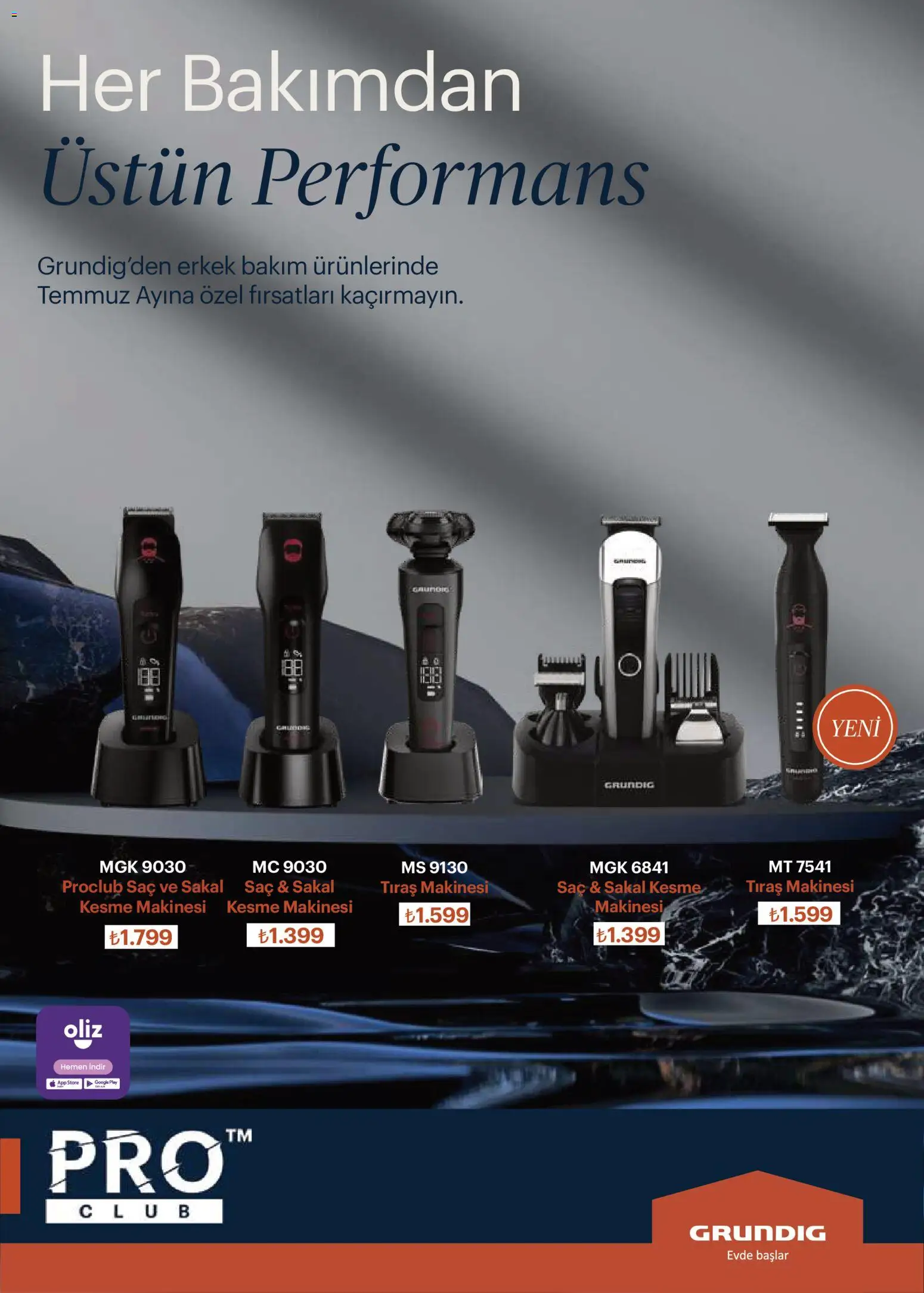 Arçelik Katalog - 01 Temmuz 2026 tarihinden itibaren geçerlidir | Sayfa: 100 | Ürünler: Tıraş makinesi