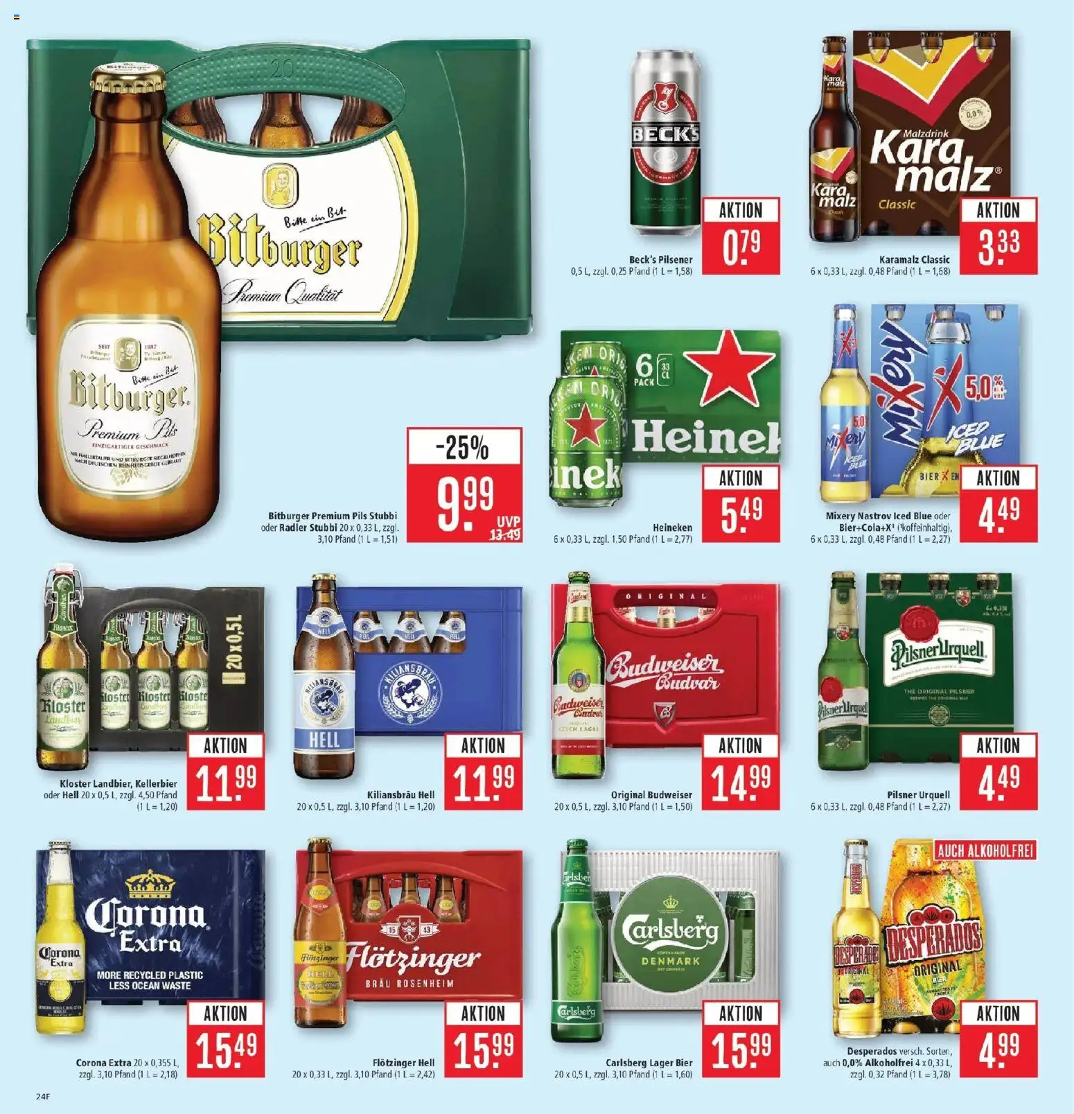 Marktkauf Prospekt Aschaffenburg (ab 19.10.2026) » Angebote online | Seite: 32 | Produkte: Radler, Pilsner urquell, Desperados, Budweiser