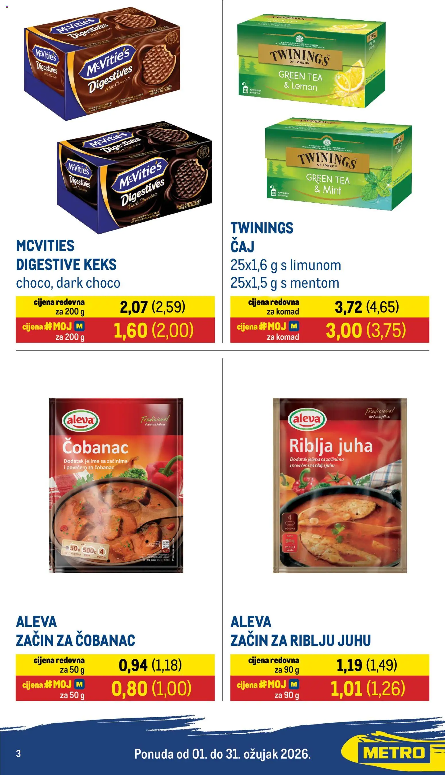 Metro katalog | vrijedi od 01.03.2026 | Stranica: 3 | Proizvodi: Keks, Juha