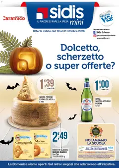 Anteprima del volantino Sidis volantino Mini valido a partire dal 19/10/2026