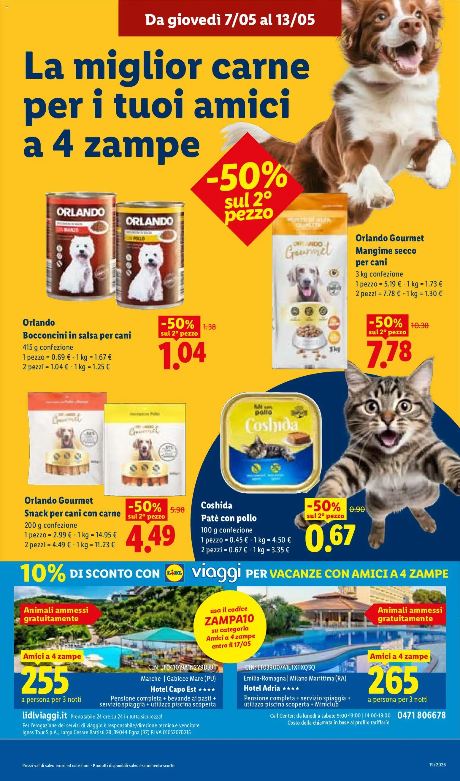Volantino Lidl del 07.05.2026 | Pagina: 17 | Prodotti: Paté, Pollo, Salsa, Piscina
