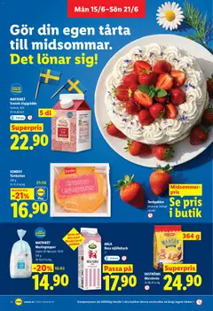 Lidl erbjudanden - Förhandsvisning av reklamblad från butik Lidl aktuell från 15.06.2026 | Sida: 10