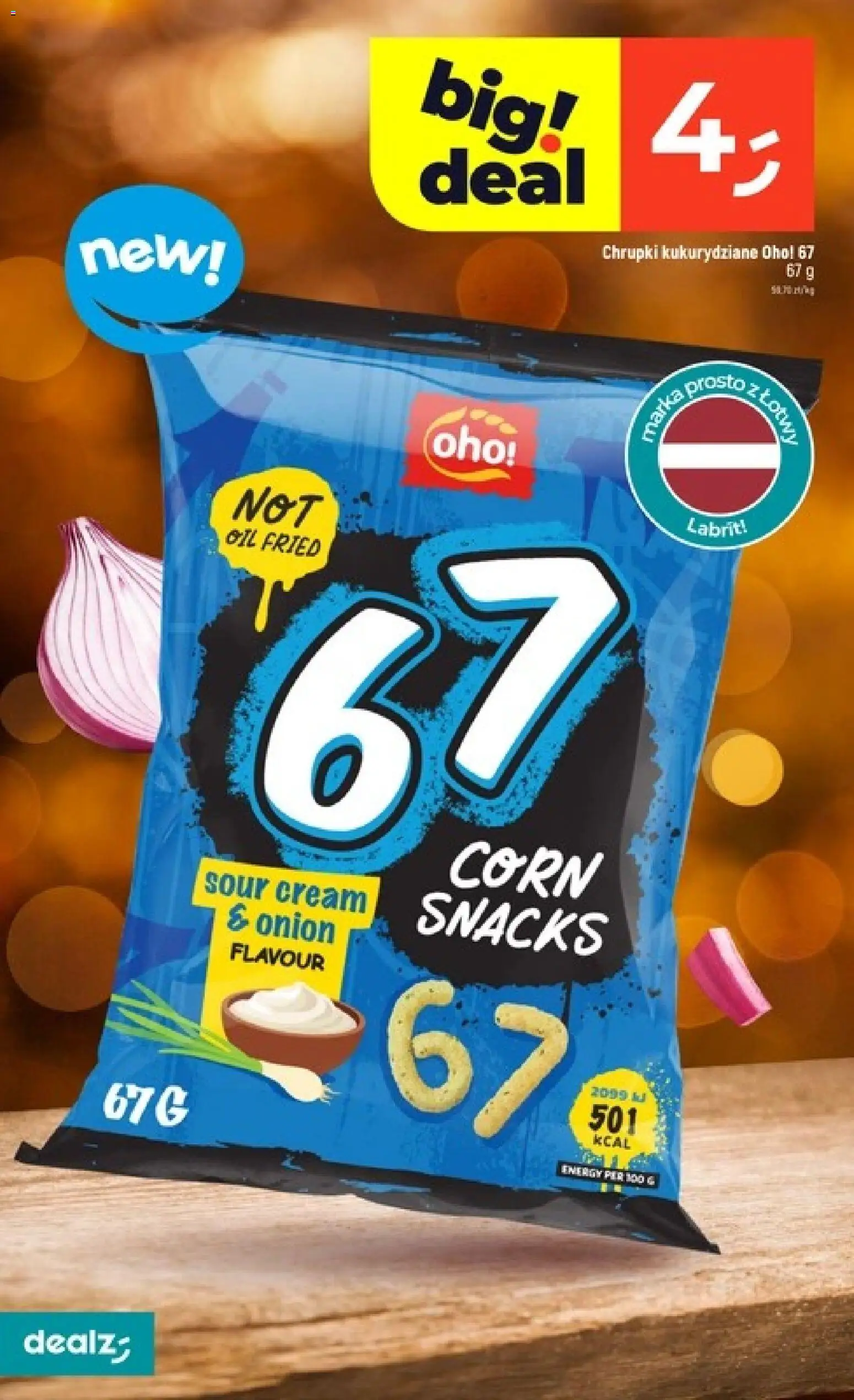Dealz gazetka od 03.09.2026 | Strona: 28 | Produkty: Chrupki kukurydziane, Chrupki