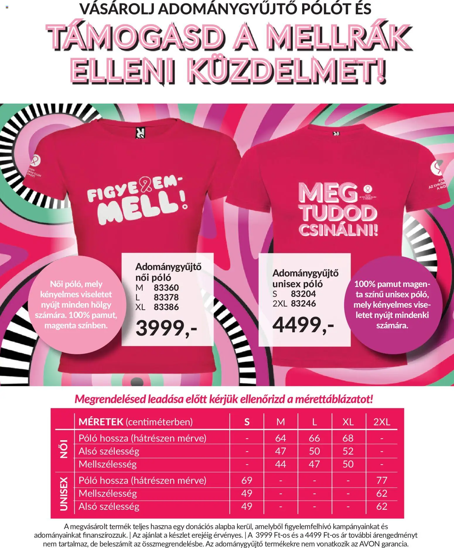Avon akciós ujság - amely érvényes a következő dátumtól: 01.06.2026 | Oldal: 53 | Termékek: Női póló